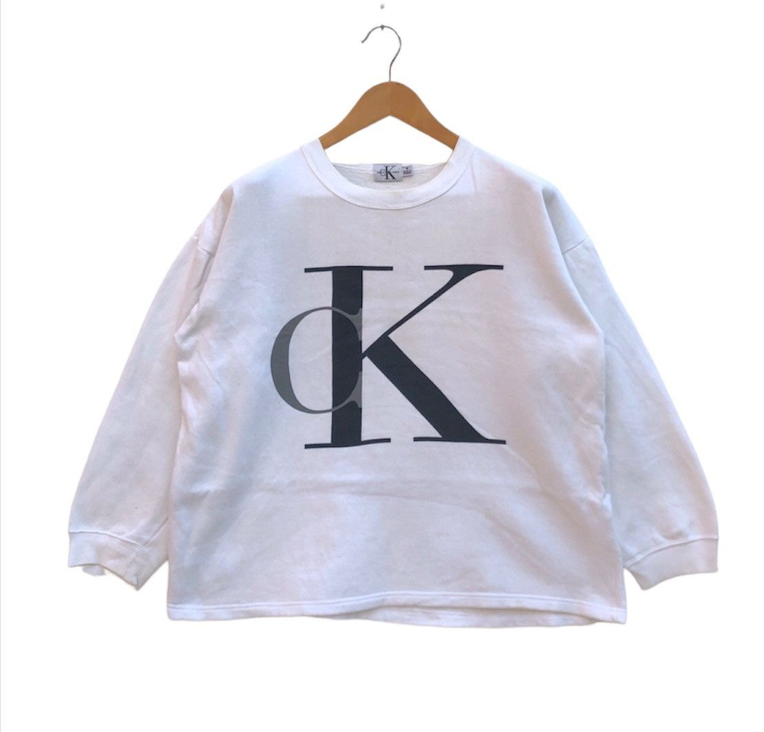 90s Vintage CALVIN KLEIN Crew Neck Sweatshirt #0223-15