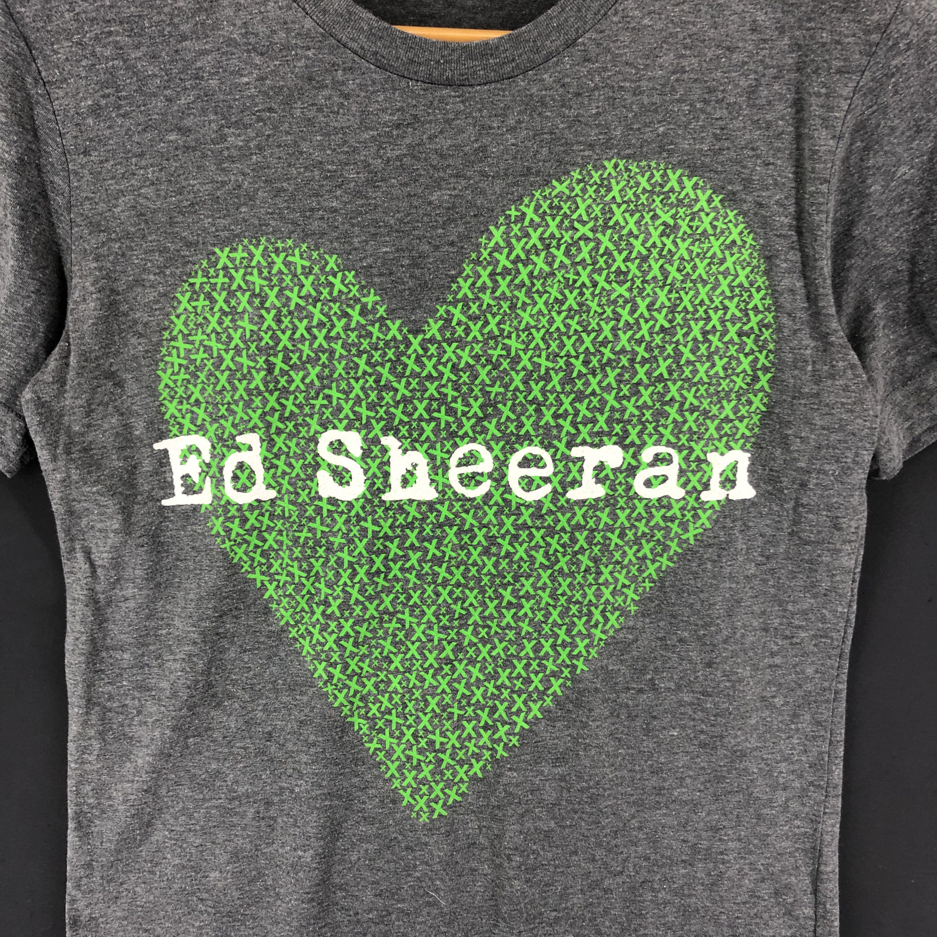 Band Tees ED SHARON Crew Neck T Shirt #1818-67 Size US S / EU 44-46 / 1 - 2 Thumbnail