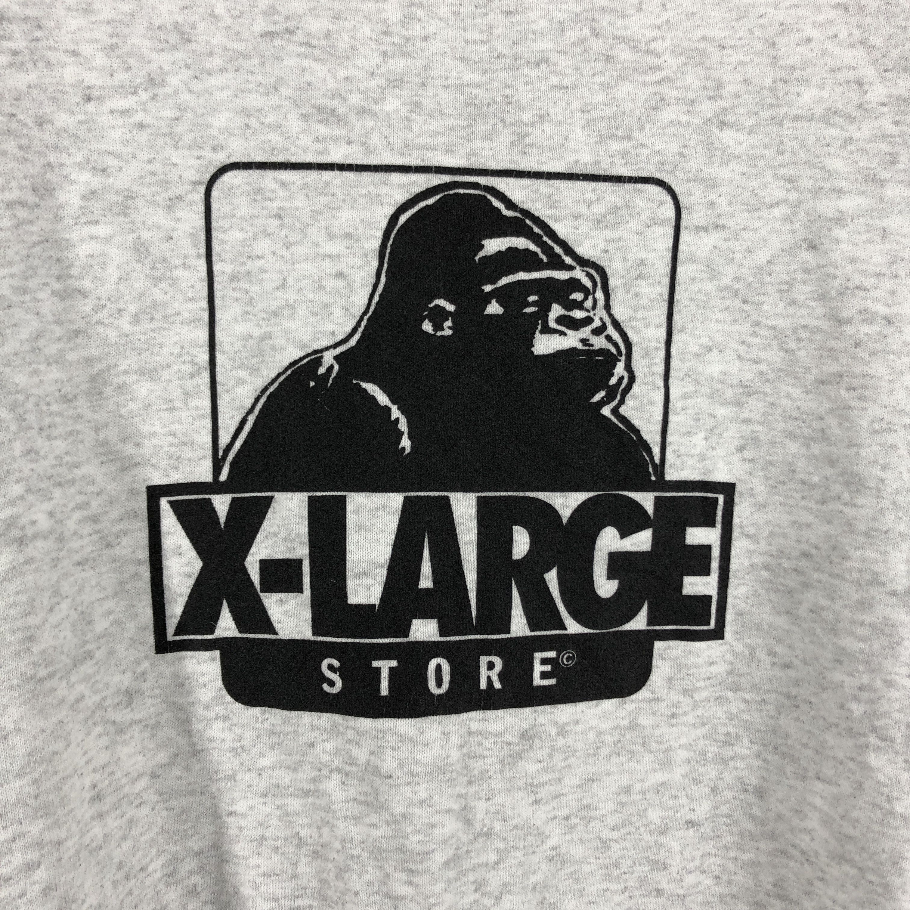 X-LARGE 90s Vintage X LARGE STORE Crew Neck Sweatshirt #0402/Q Size US L / EU 52-54 / 3 - 3 Thumbnail