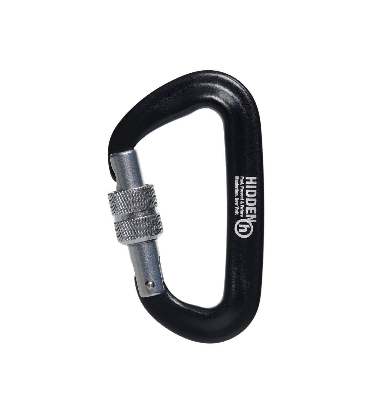 image of Hidden Ny Carabiner in Black, Men's