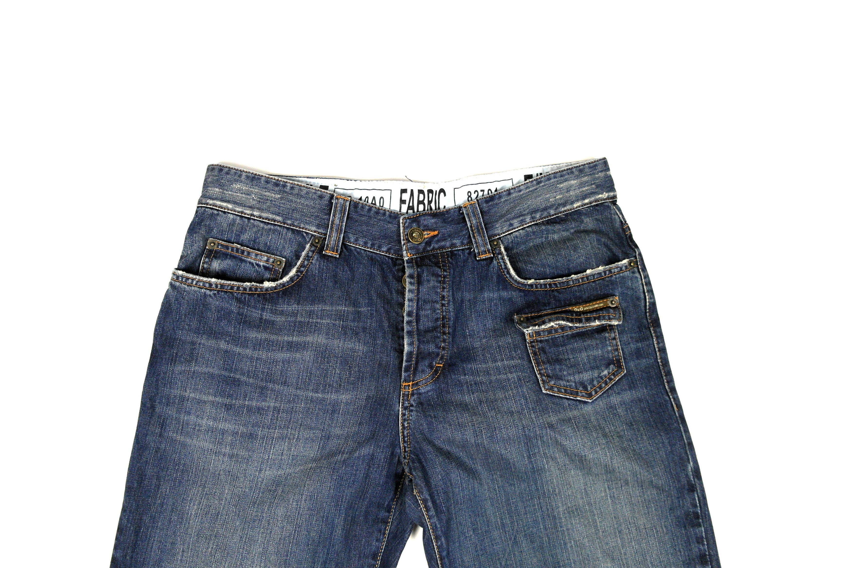 Dolce & Gabbana × Vintage Dolce & Gabbana denim jeans pants Size US 34 / EU 50 - 2 Thumbnail