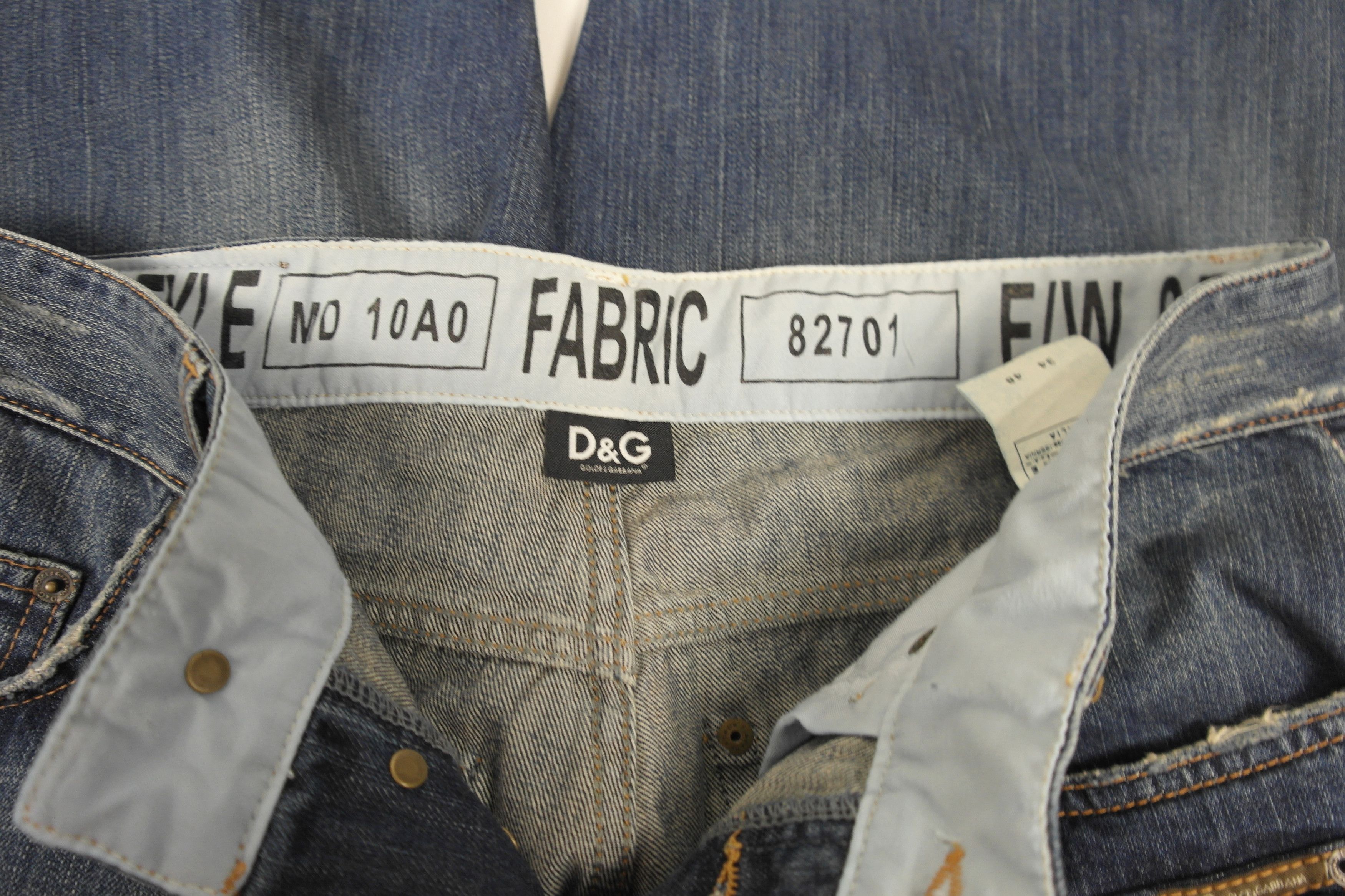Dolce & Gabbana × Vintage Dolce & Gabbana denim jeans pants Size US 34 / EU 50 - 9 Thumbnail