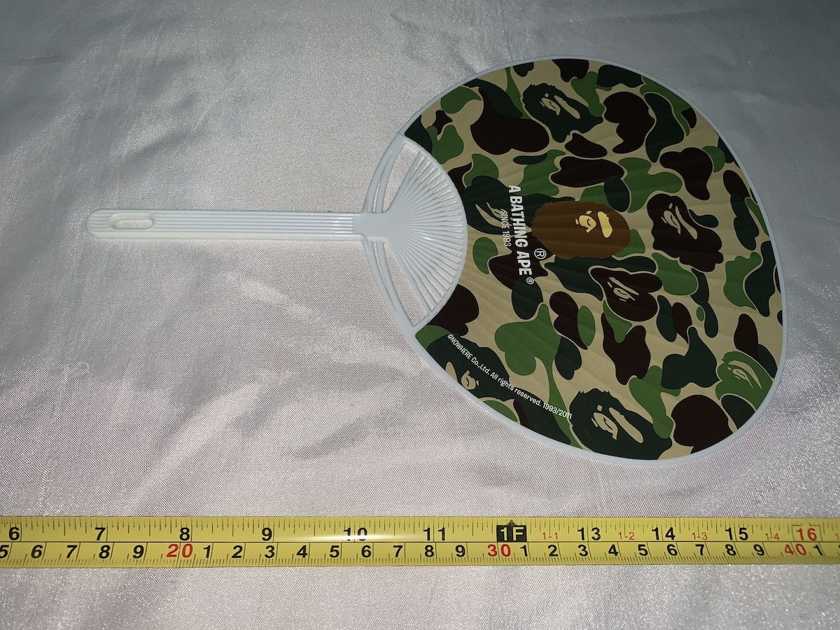 Bape BAPE Tommy Nano ZOZO limited 3 hand fan Japan OG ABC CAMO Size ONE SIZE - 6 Thumbnail