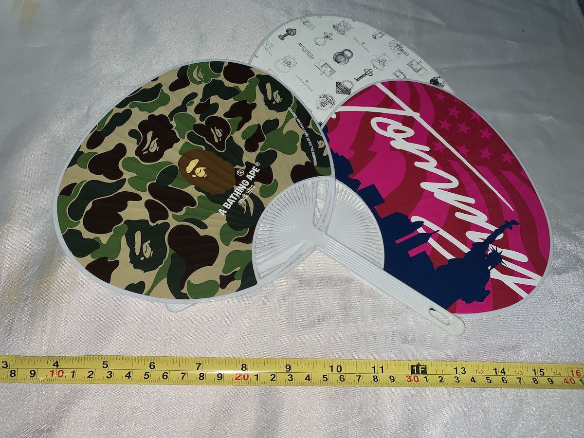 Bape BAPE Tommy Nano ZOZO limited 3 hand fan Japan OG ABC CAMO Size ONE SIZE - 1 Thumbnail