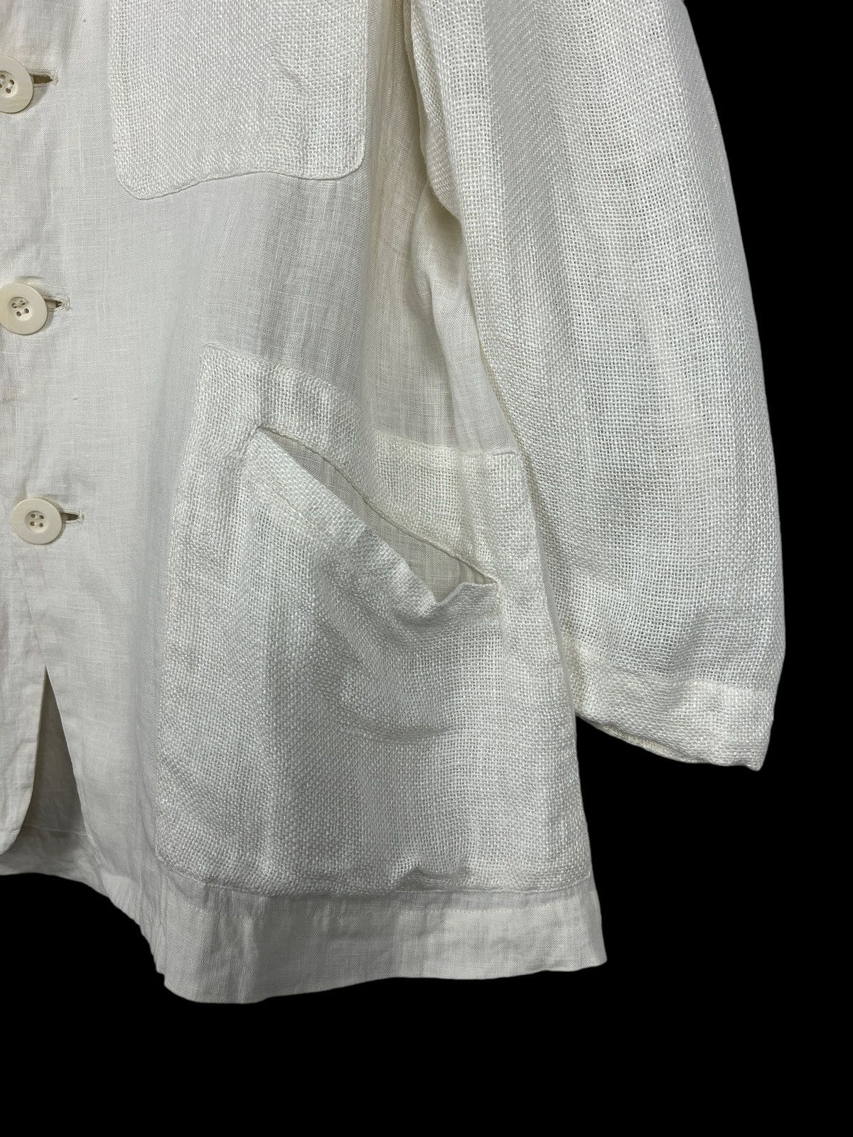 Grailed × Issey Miyake Archive Issey Miyake AW88 Linen Hybrid Light Jacket Size US L / EU 52-54 / 3 - 5 Thumbnail
