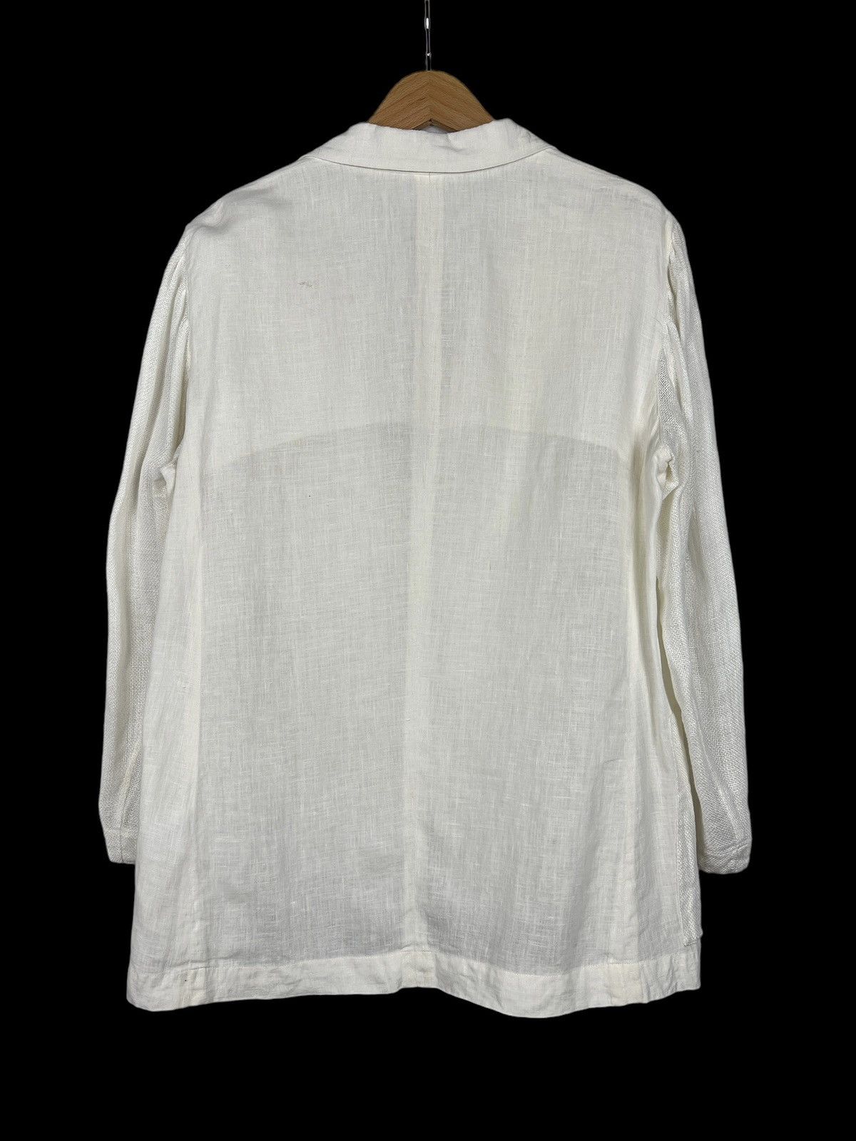 Grailed × Issey Miyake Archive Issey Miyake AW88 Linen Hybrid Light Jacket Size US L / EU 52-54 / 3 - 2 Thumbnail