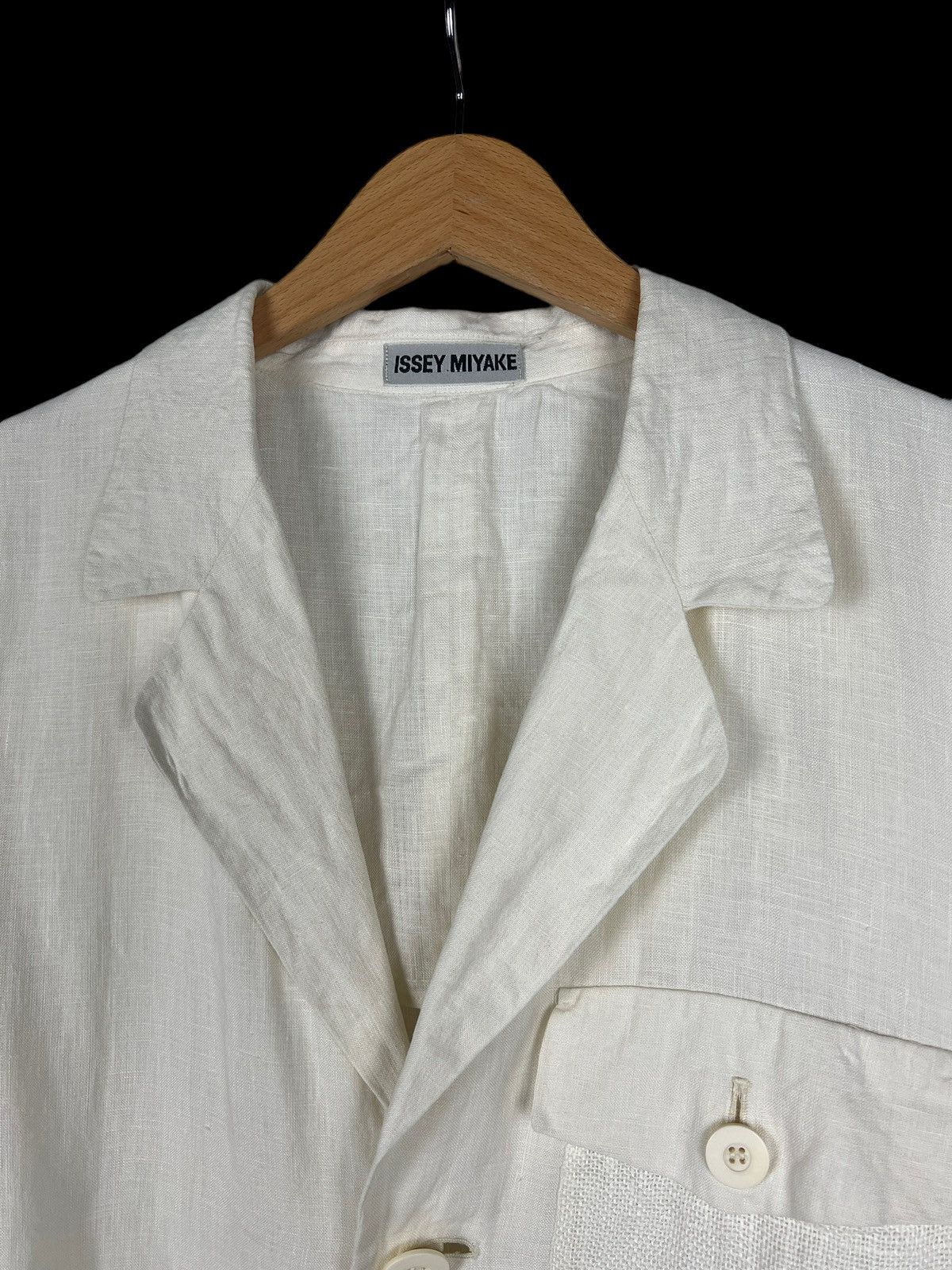Grailed × Issey Miyake Archive Issey Miyake AW88 Linen Hybrid Light Jacket Size US L / EU 52-54 / 3 - 9 Thumbnail