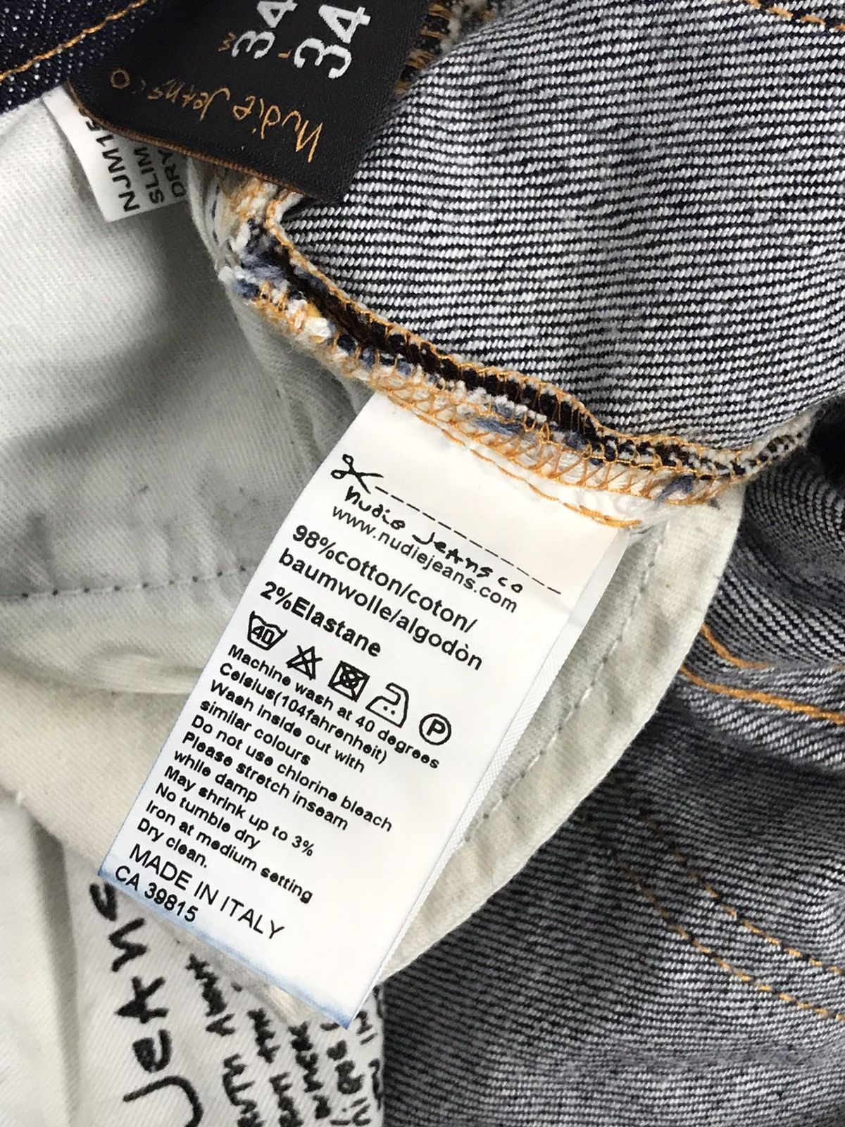Japanese Brand × Nudie Jeans Nudie Jeans Denim Size US 34 / EU 50 - 8 Thumbnail