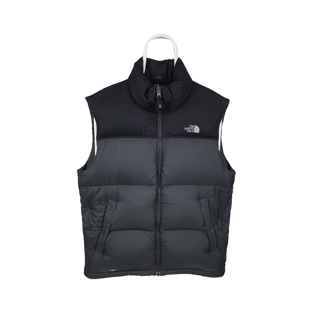 The North Face Vintage The North Face 700 Men’s Black/Grey Down Vest Size US M / EU 48-50 / 2 - 2 Thumbnail