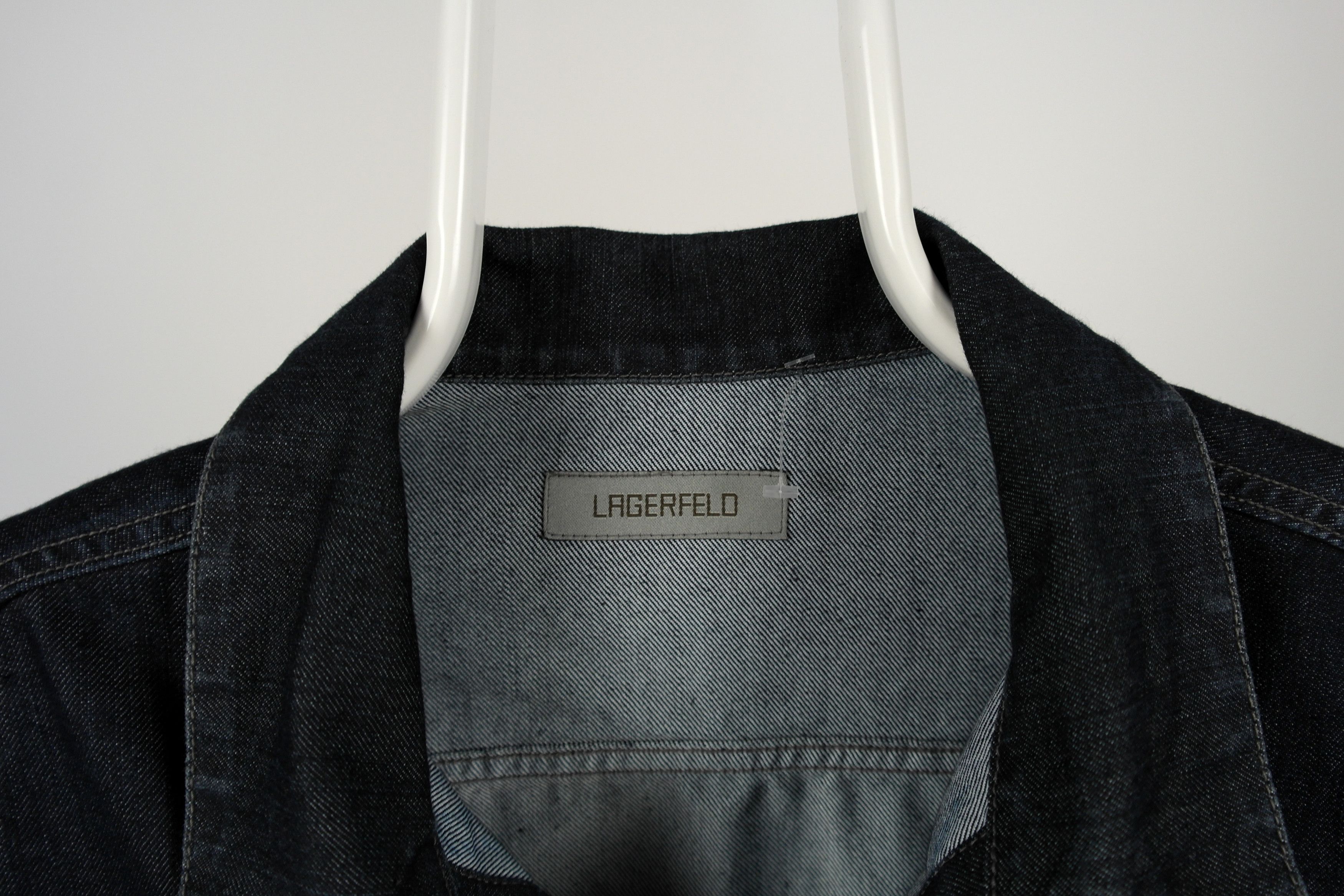 Karl Lagerfeld Karl Lagerfeld Denim Jacket Size US XL / EU 56 / 4 - 6 Thumbnail
