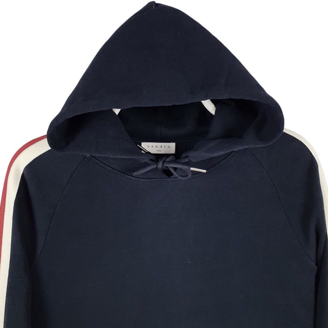 Sandro Sandro Navy Stripe Hoodie Size US S / EU 44-46 / 1 - 2 Thumbnail