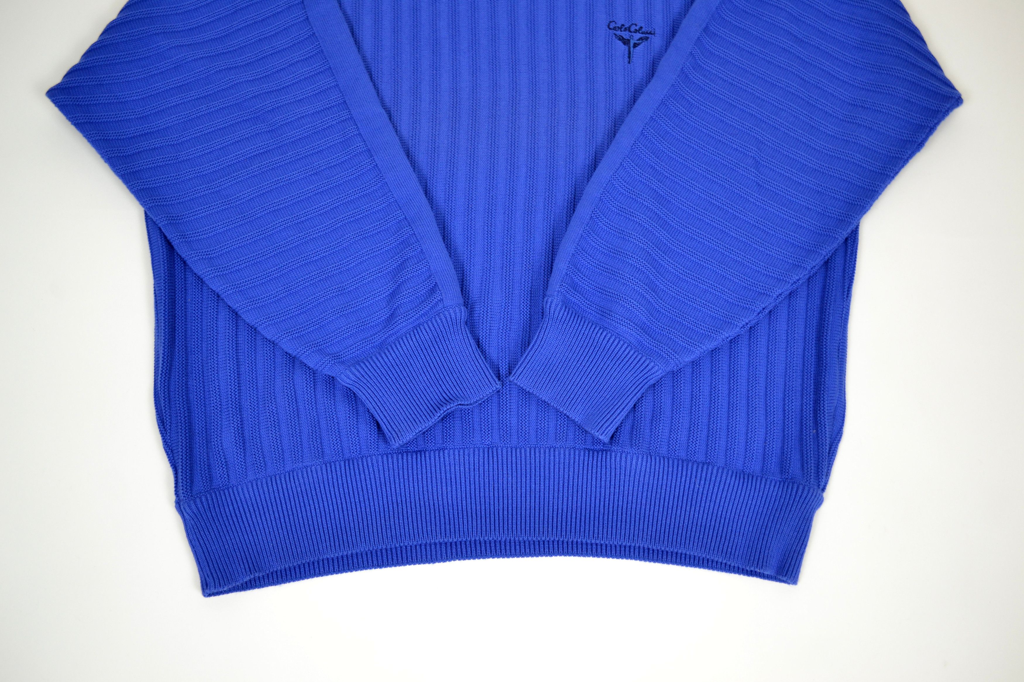 Carlo Colucci Carlo Colucci Blue Sweatshirt Size US L / EU 52-54 / 3 - 6 Thumbnail