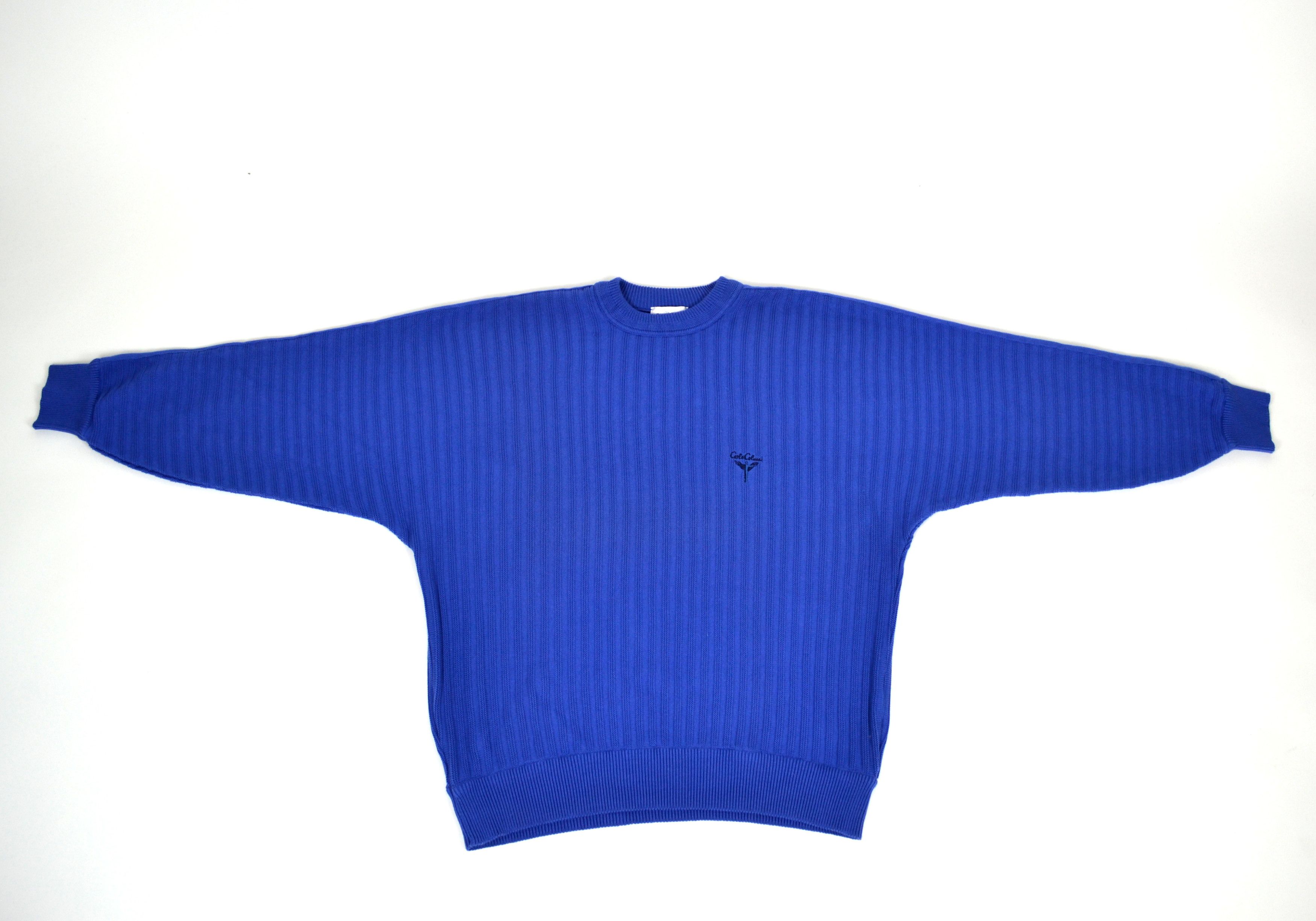 Carlo Colucci Carlo Colucci Blue Sweatshirt Size US L / EU 52-54 / 3 - 5 Thumbnail