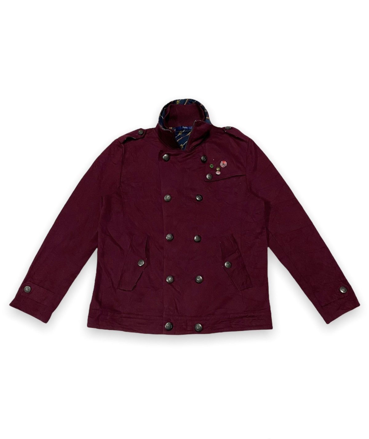 Japanese Brand Apply Japanese Brand Double Collar Jacket Size US M / EU 48-50 / 2 - 1 Thumbnail