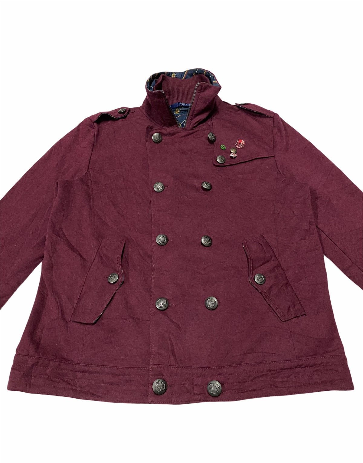 Japanese Brand Apply Japanese Brand Double Collar Jacket Size US M / EU 48-50 / 2 - 3 Thumbnail