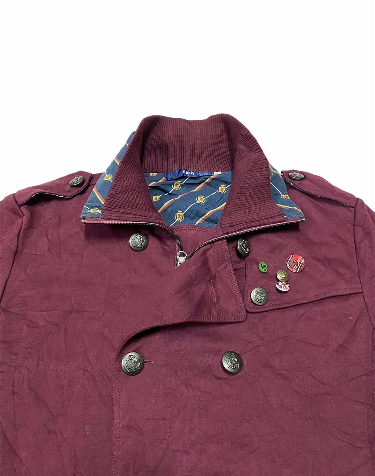 Japanese Brand Apply Japanese Brand Double Collar Jacket Size US M / EU 48-50 / 2 - 9 Thumbnail