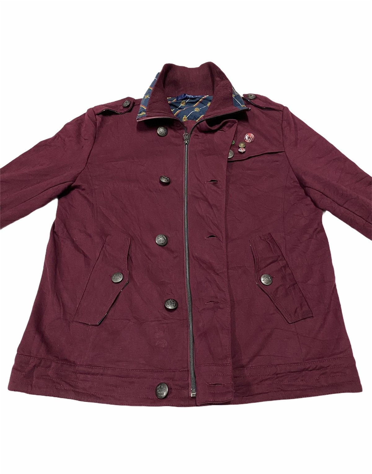 Japanese Brand Apply Japanese Brand Double Collar Jacket Size US M / EU 48-50 / 2 - 4 Thumbnail