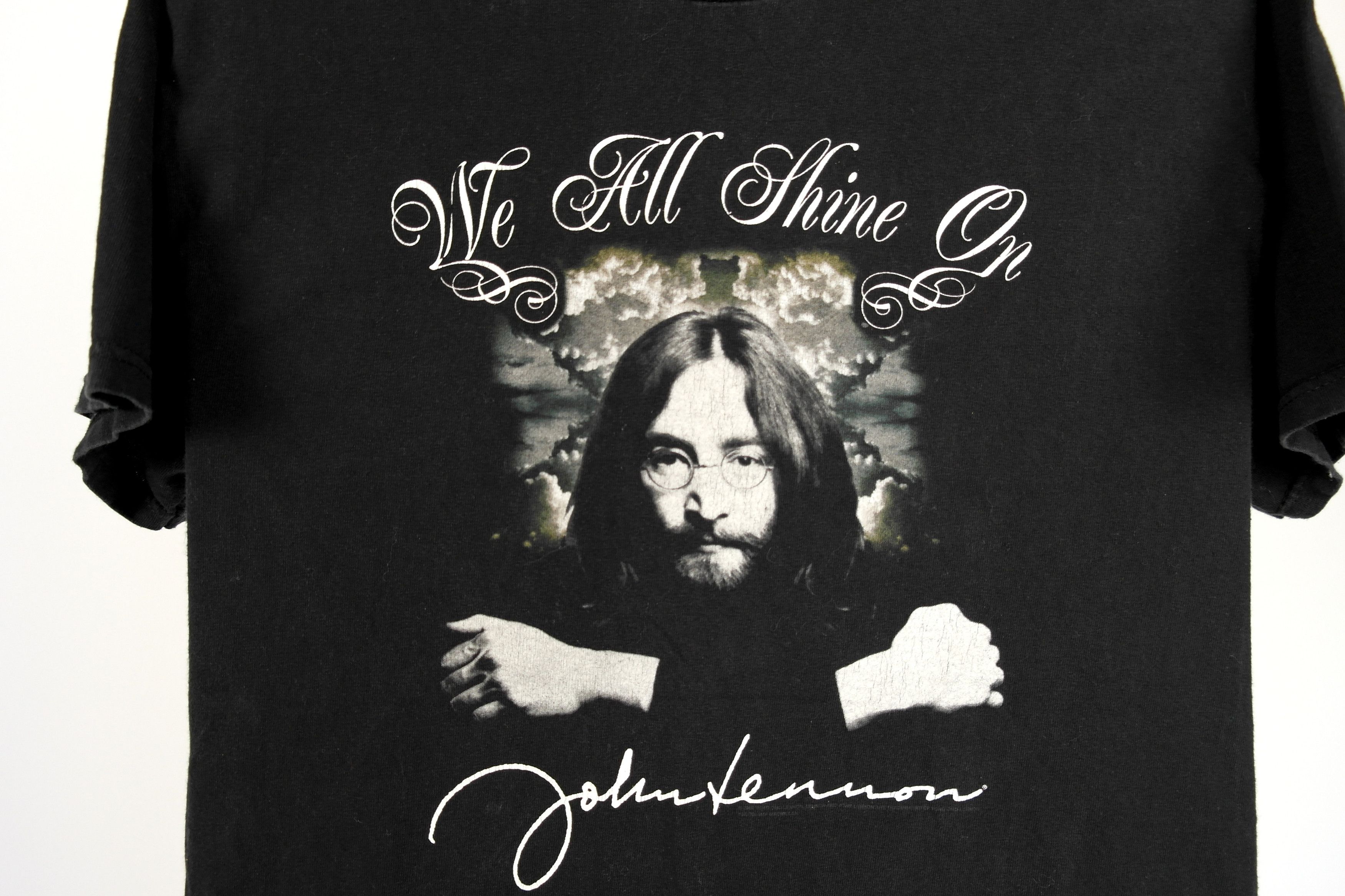 Band Tees × Vintage Vintage John Lennon Imagine Tee Shirt Size US L / EU 52-54 / 3 - 3 Thumbnail