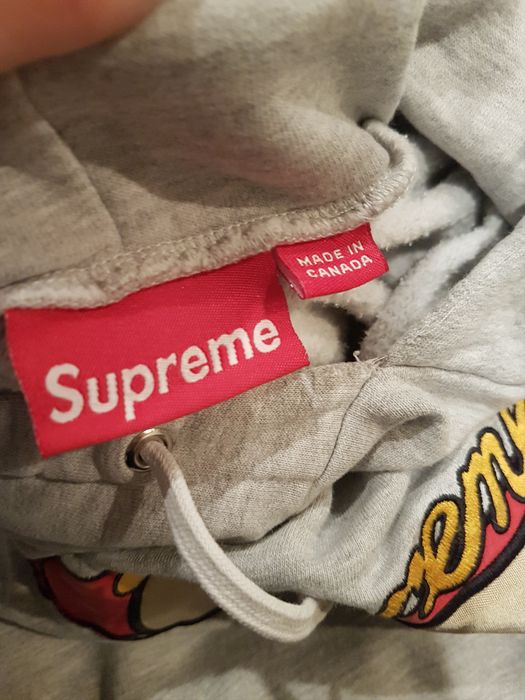 Supreme hot best sale dog hoodie