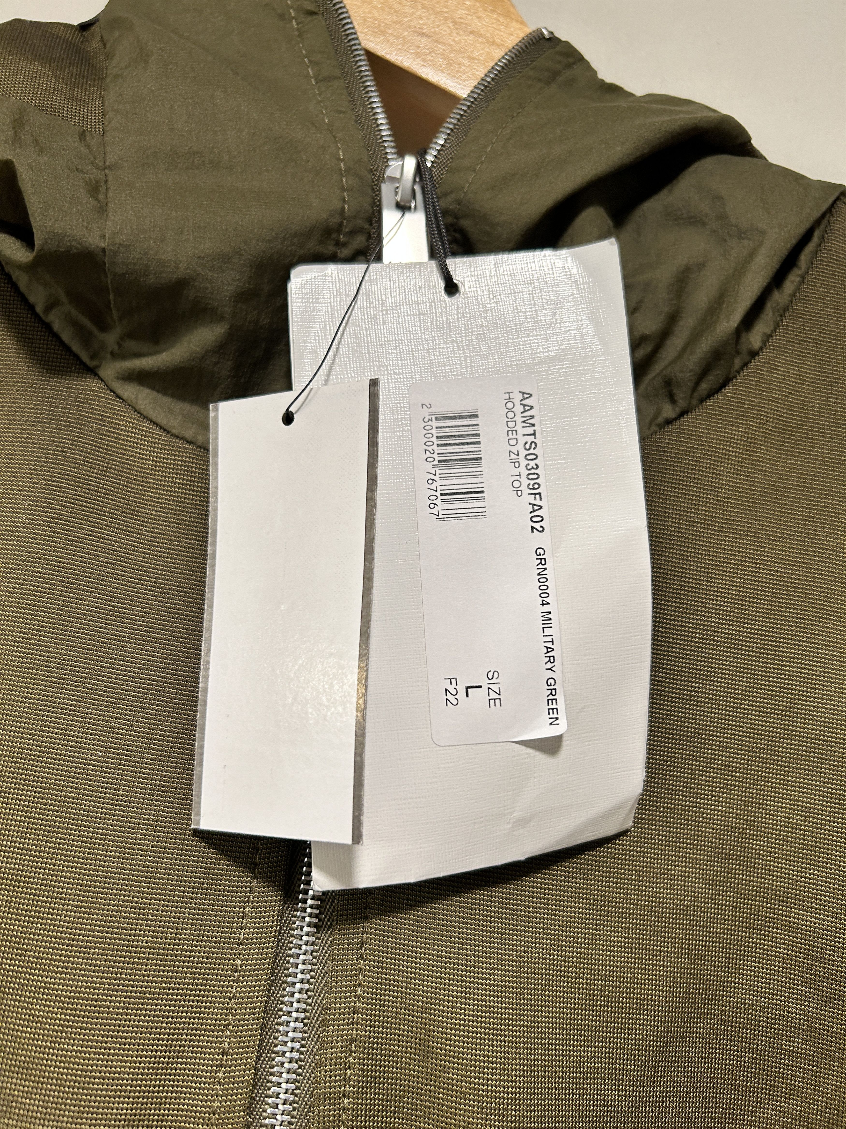 1017 ALYX 9SM 1017 ALYX 9SM Khaki Half-Zip Hoodie Size US L / EU 52-54 / 3 - 2 Thumbnail
