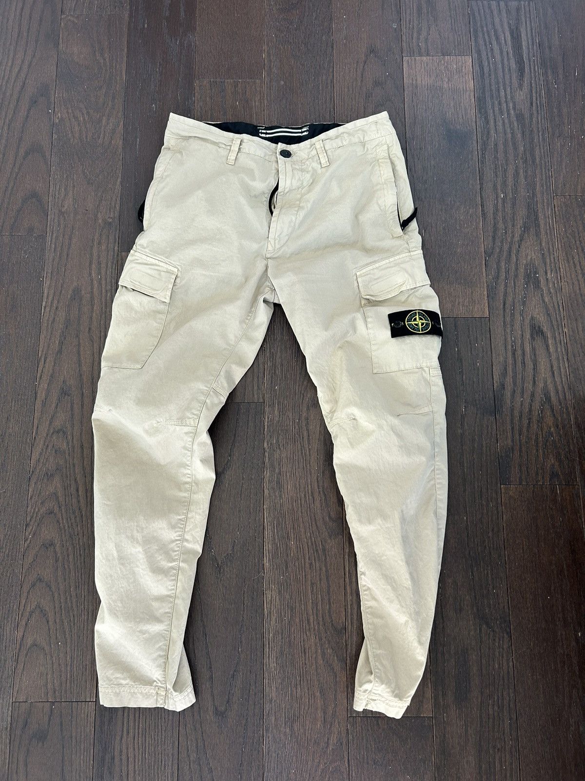 image of Stone Island Cargos in Tan, Men's (Size 31)