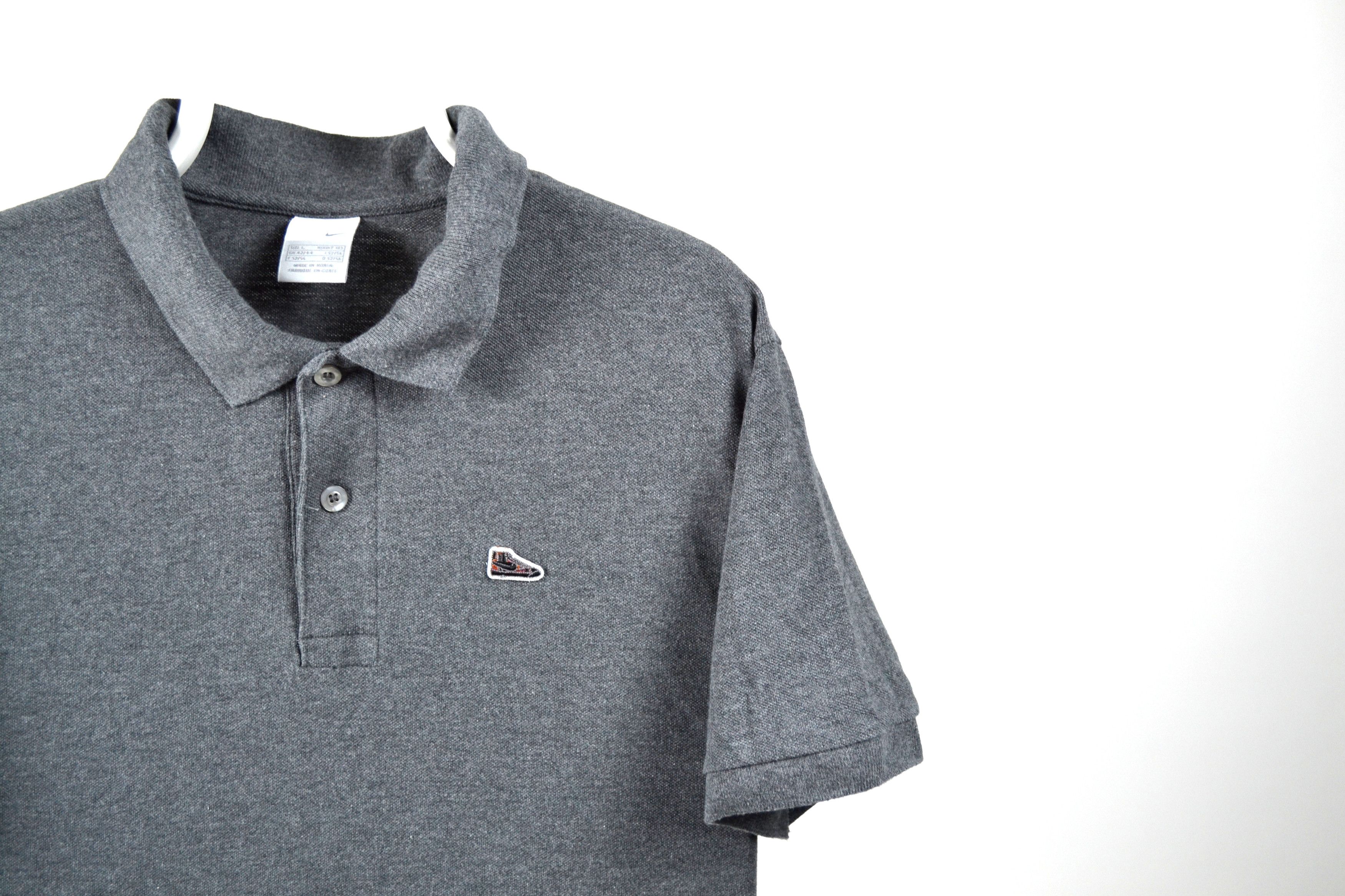 Nike × Vintage Vintage Nike Polo Size US L / EU 52-54 / 3 - 3 Thumbnail