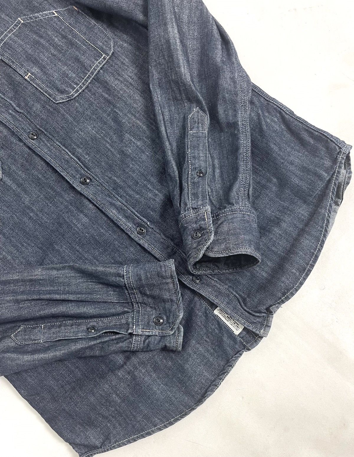 Allsaints Allsaints Spitalfields Denim Shirt Size US L / EU 52-54 / 3 - 9 Thumbnail