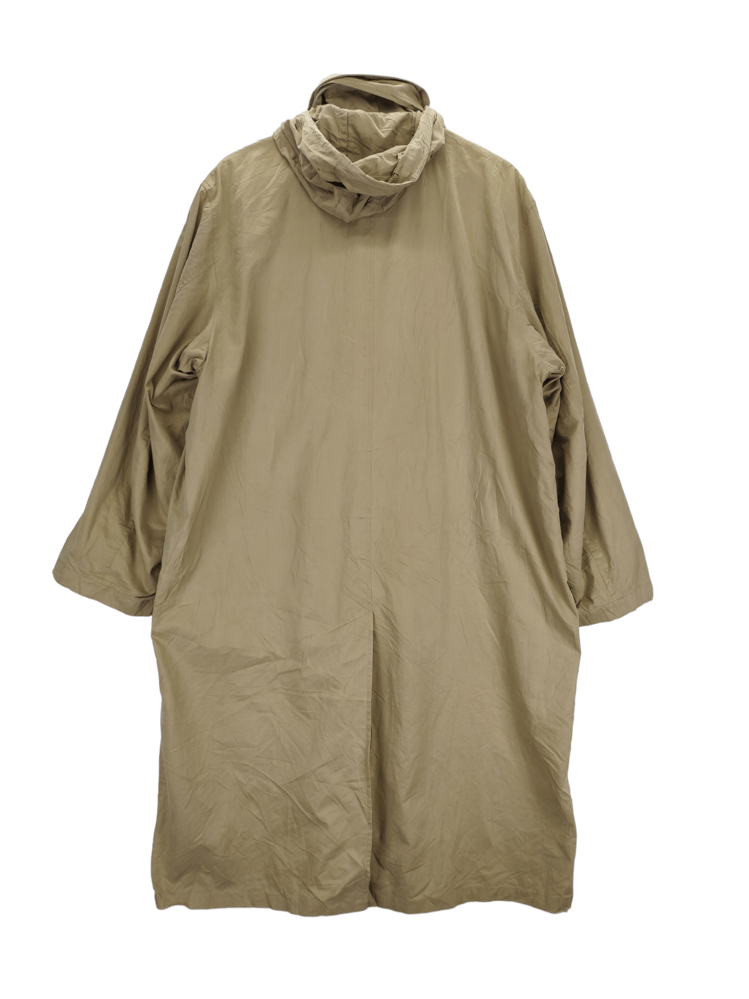Allegri × Vintage Vintage Allegri Raincoat Wool Linen Long Coat Size US L / EU 52-54 / 3 - 2 Thumbnail