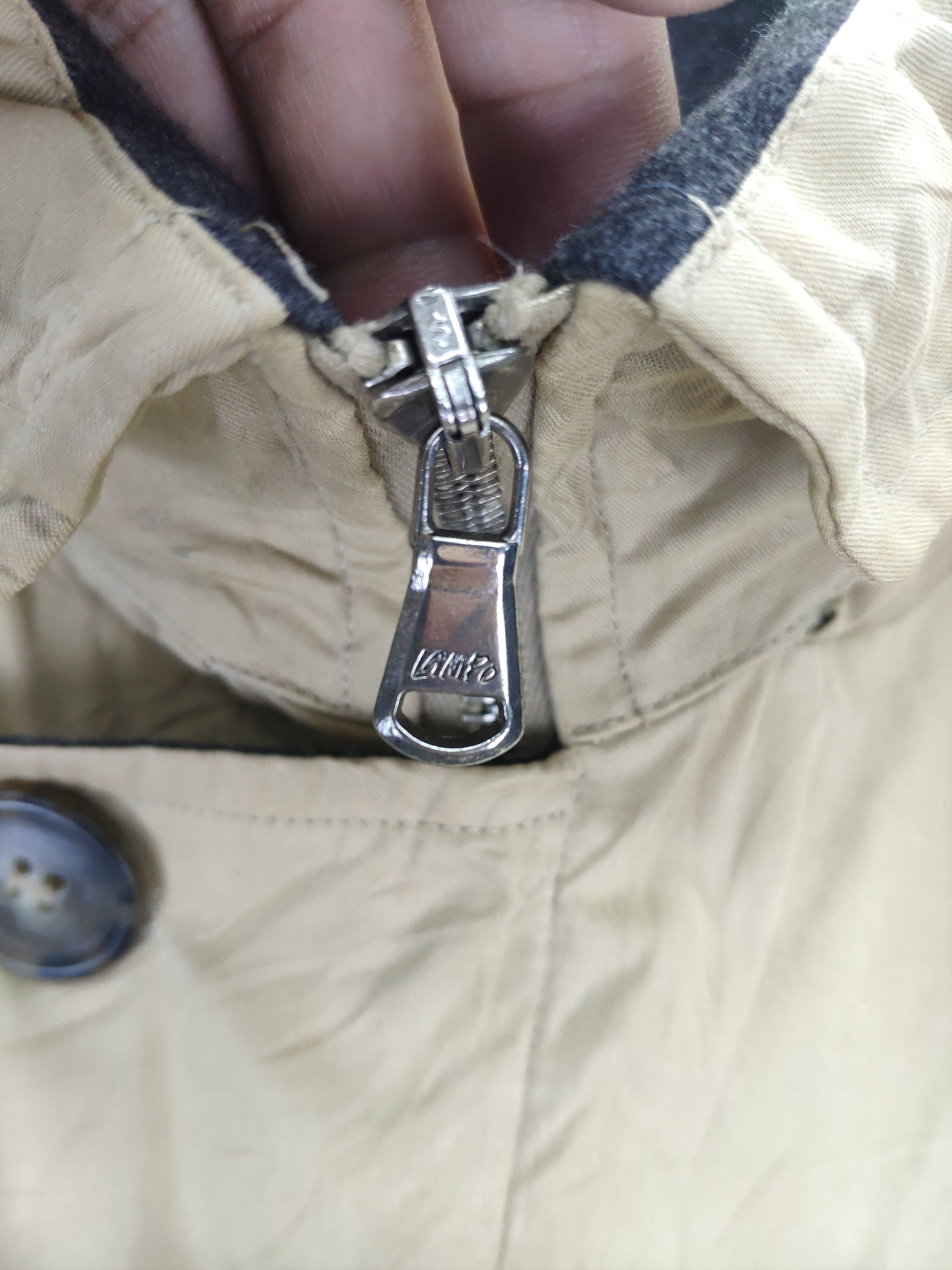 Allegri × Vintage Vintage Allegri Raincoat Wool Linen Long Coat Size US L / EU 52-54 / 3 - 12 Thumbnail