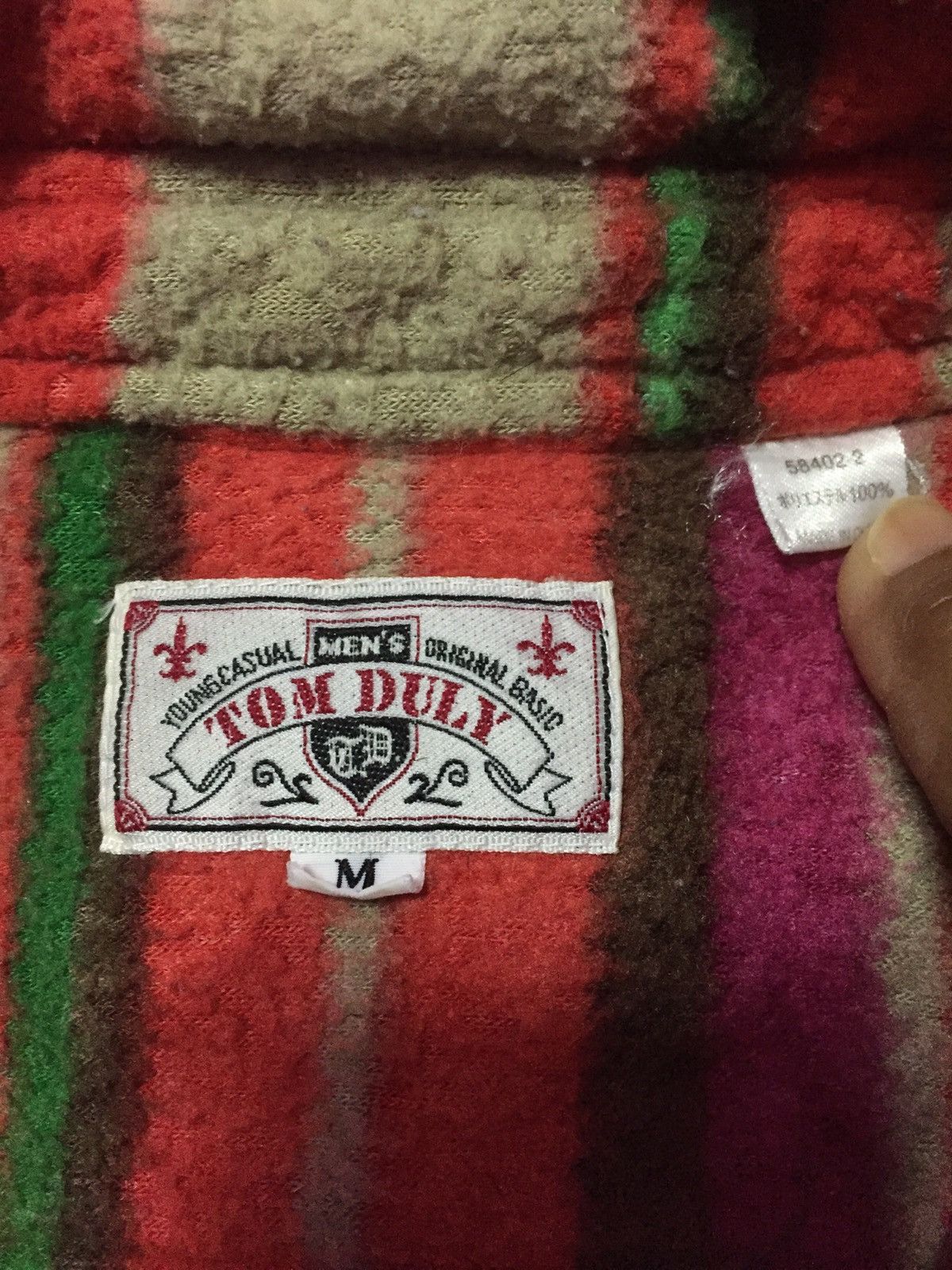 Japanese Brand Nice Designs Tom Duly Fleece Jackets Size M Size US M / EU 48-50 / 2 - 4 Thumbnail
