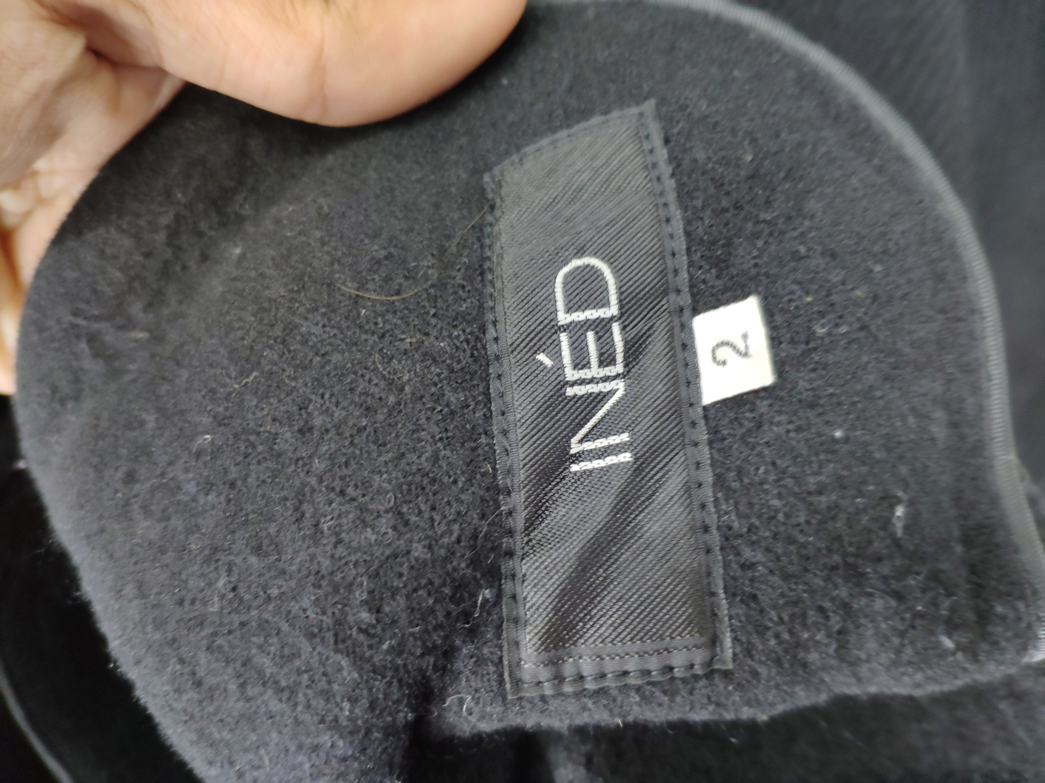 Designer × Yohji Yamamoto Ined by Yohji Yamamoto Wool Black Coat Size S / US 4 / IT 40 - 14 Thumbnail