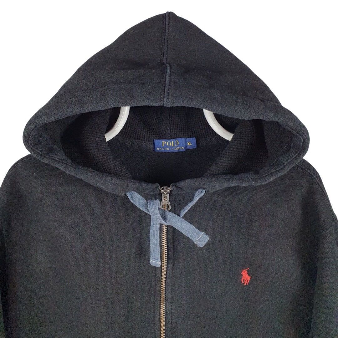Polo Ralph Lauren Polo Ralph Lauren Zip Up Hoodie Sweatshirt Embroidered Pony Size US XL / EU 56 / 4 - 2 Thumbnail