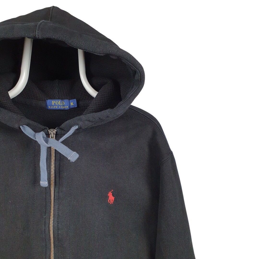 Polo Ralph Lauren Polo Ralph Lauren Zip Up Hoodie Sweatshirt Embroidered Pony Size US XL / EU 56 / 4 - 3 Thumbnail