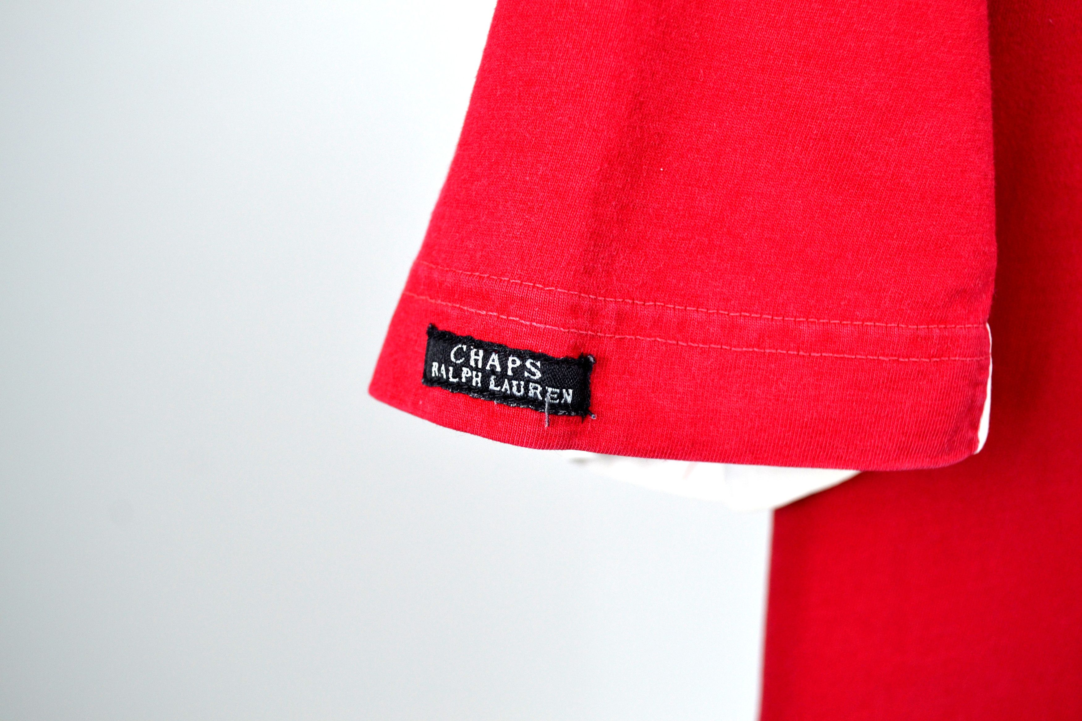 Chaps Ralph Lauren × Vintage Vintage Chaps Ralph Lauren T-shirt Size US L / EU 52-54 / 3 - 3 Thumbnail