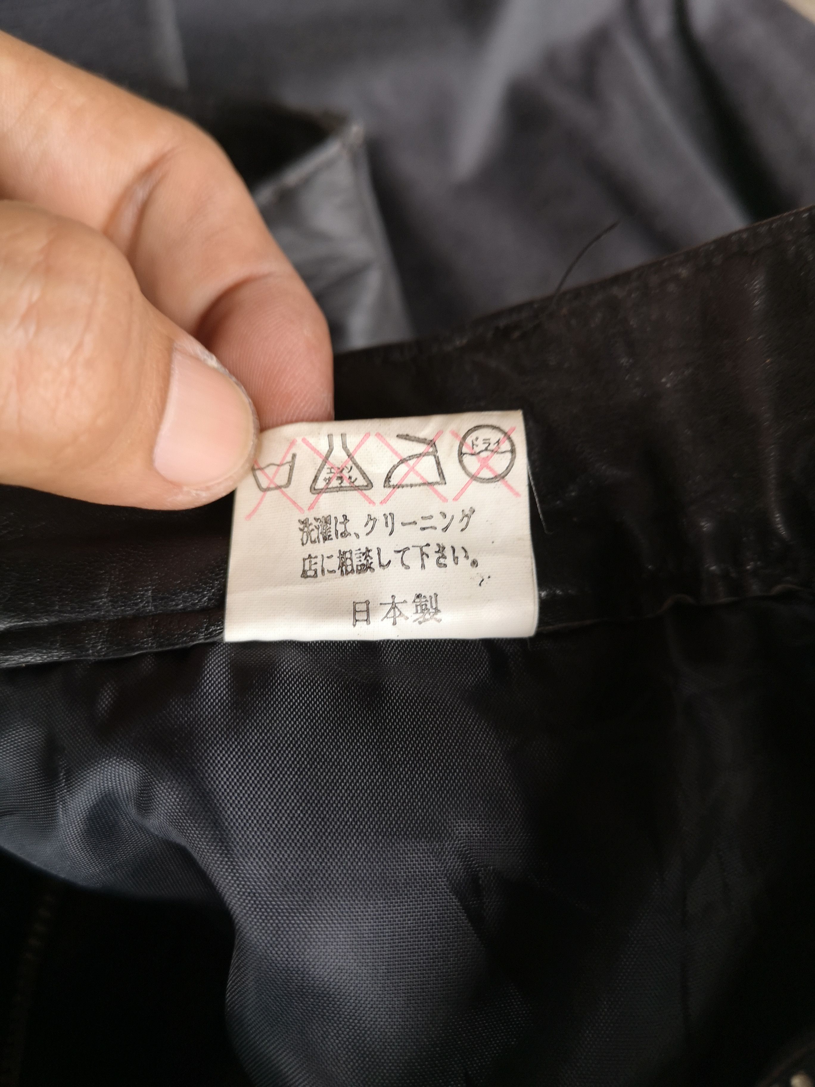 Cowboy Equipment 🔥Japanese Brand Cowhide Leather Pants Made In Japan Size US 27 - 4 Thumbnail