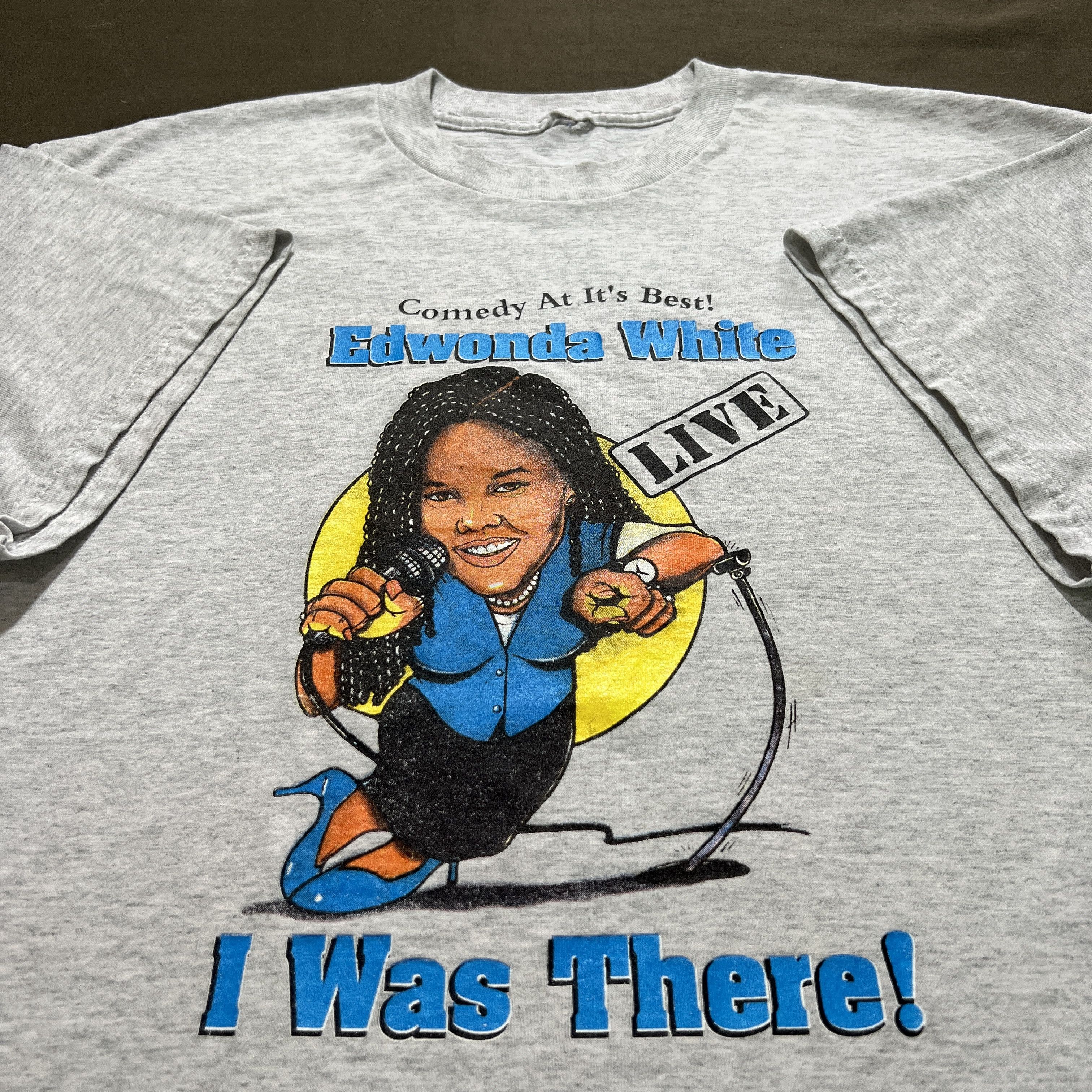 Vintage Vintage Edwonda White live Comedy Promo Tee Jesus God Size US L / EU 52-54 / 3 - 1 Thumbnail