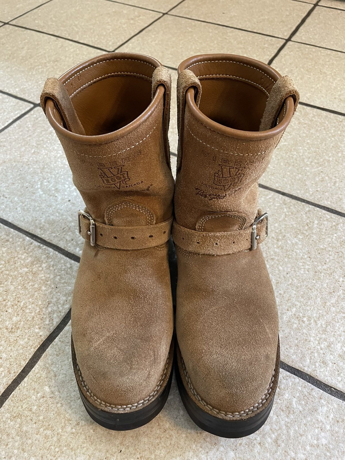 VIBERG The Flat Head 別注 Short shift ブーツ Viberg x The Flat Head 310 Short Shift Boots Natural CXL
