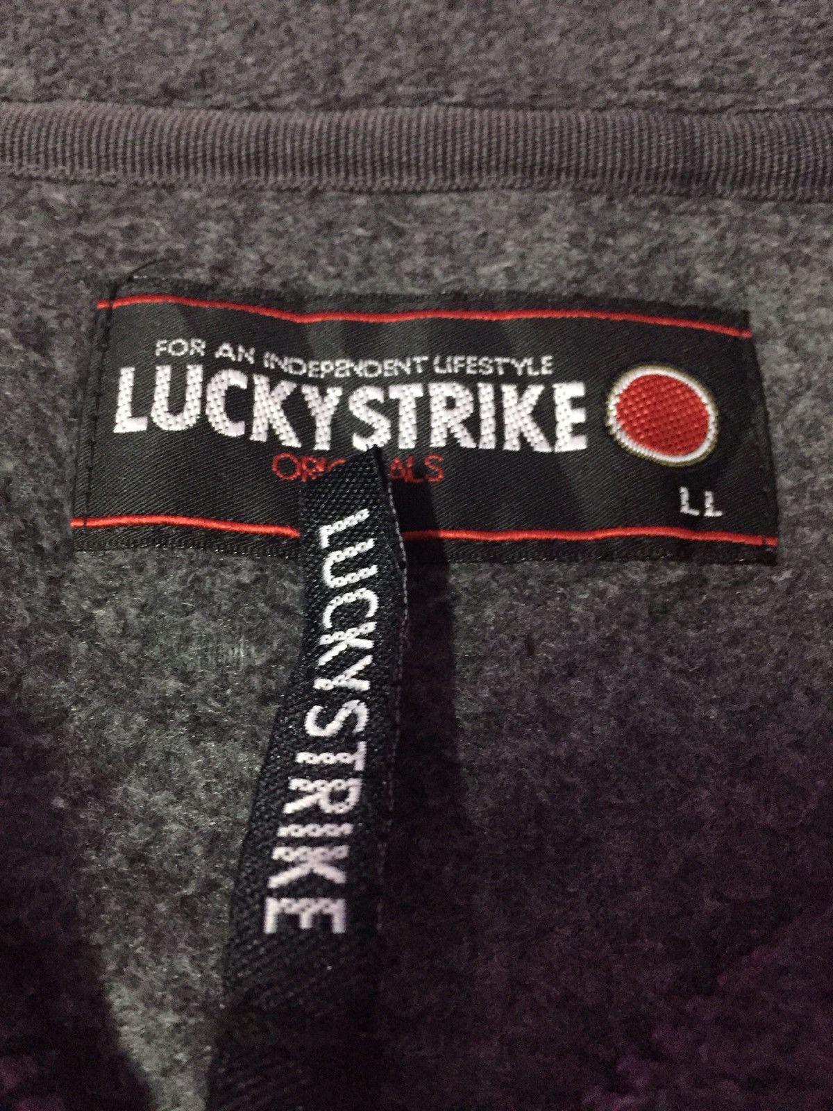 Lucky Brand Vintage 90’s Lucky Strike Fleece Sweatshirts Size LL Size US L / EU 52-54 / 3 - 3 Thumbnail