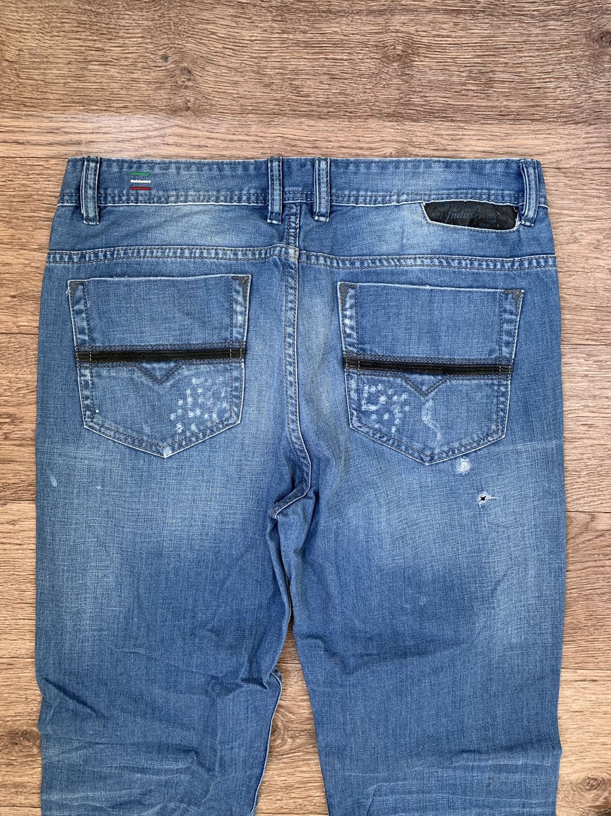 Diesel × Vintage Diesel Distressed Safado Jeans W36 L34 Size US 36 / EU 52 - 8 Thumbnail