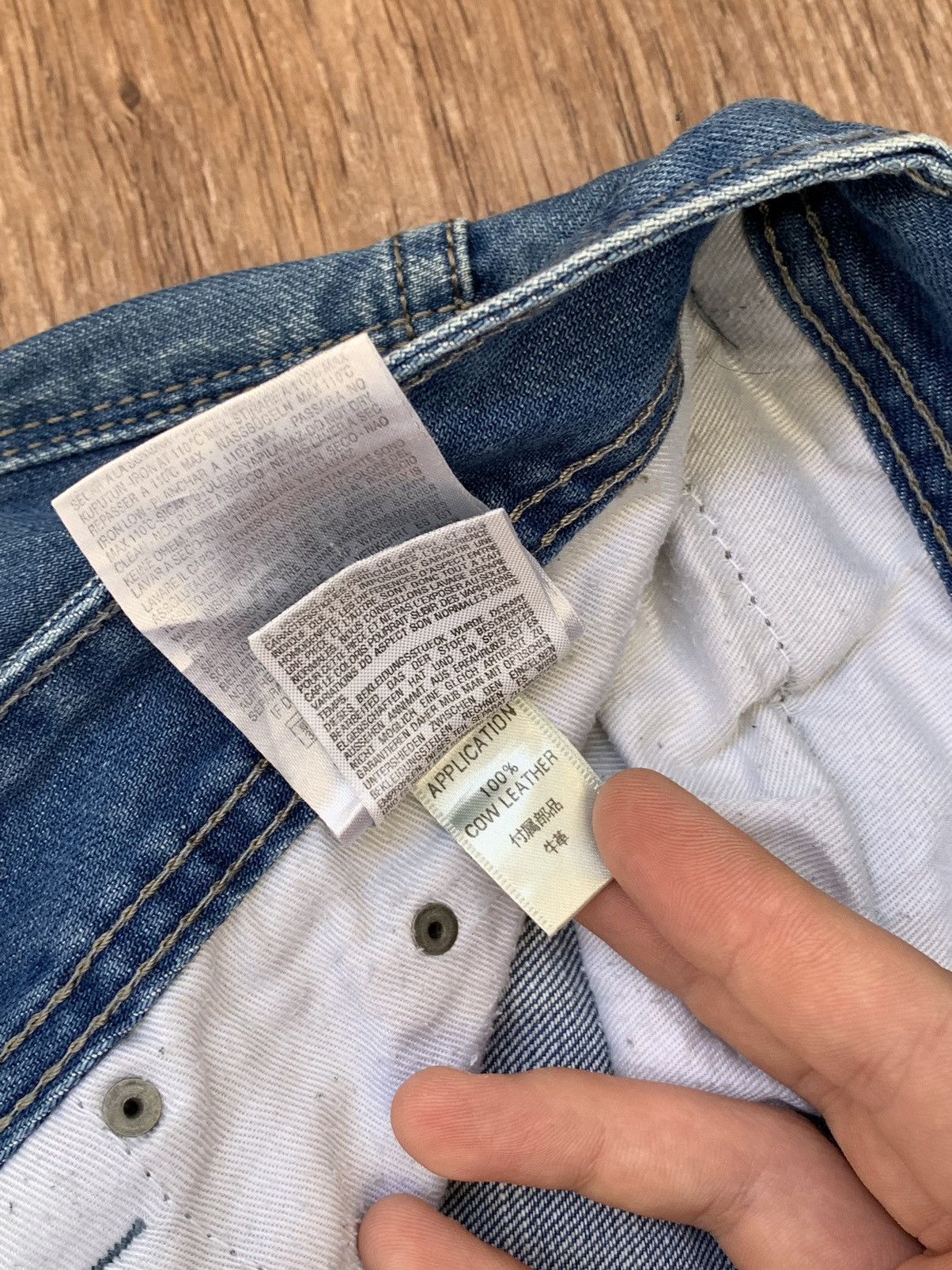 Diesel × Vintage Diesel Distressed Safado Jeans W36 L34 Size US 36 / EU 52 - 13 Thumbnail