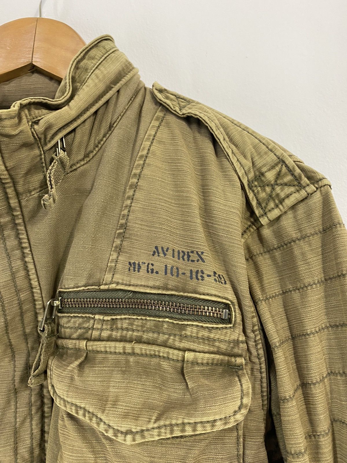 Avirex Avirex MFG Military Jacket Tactical Utility Pocket Design Size US XL / EU 56 / 4 - 4 Thumbnail
