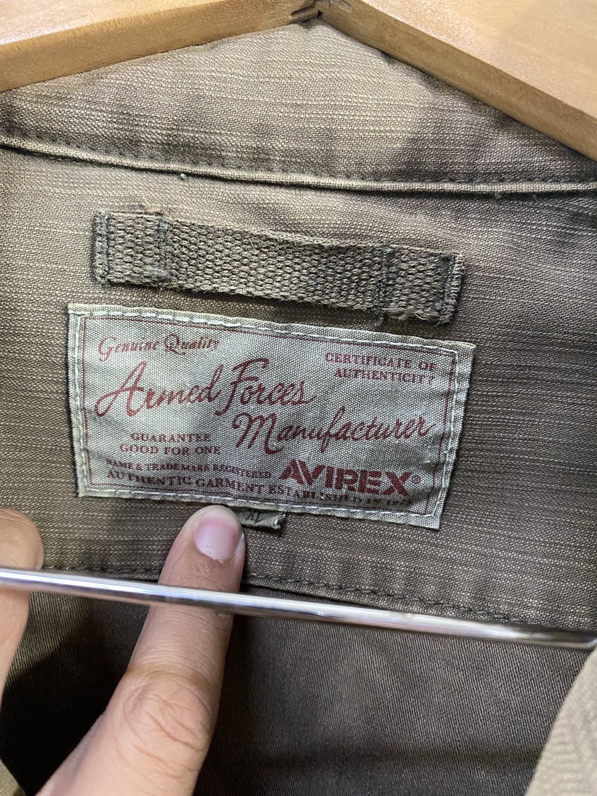 Avirex Avirex MFG Military Jacket Tactical Utility Pocket Design Size US XL / EU 56 / 4 - 3 Thumbnail