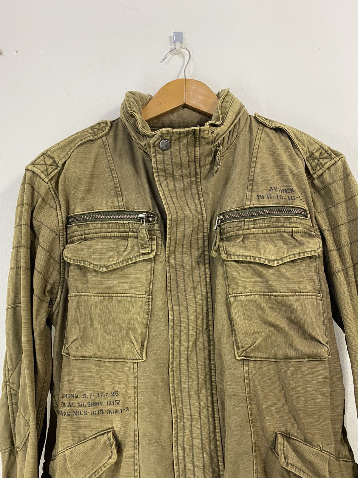 Avirex Avirex MFG Military Jacket Tactical Utility Pocket Design Size US XL / EU 56 / 4 - 8 Thumbnail