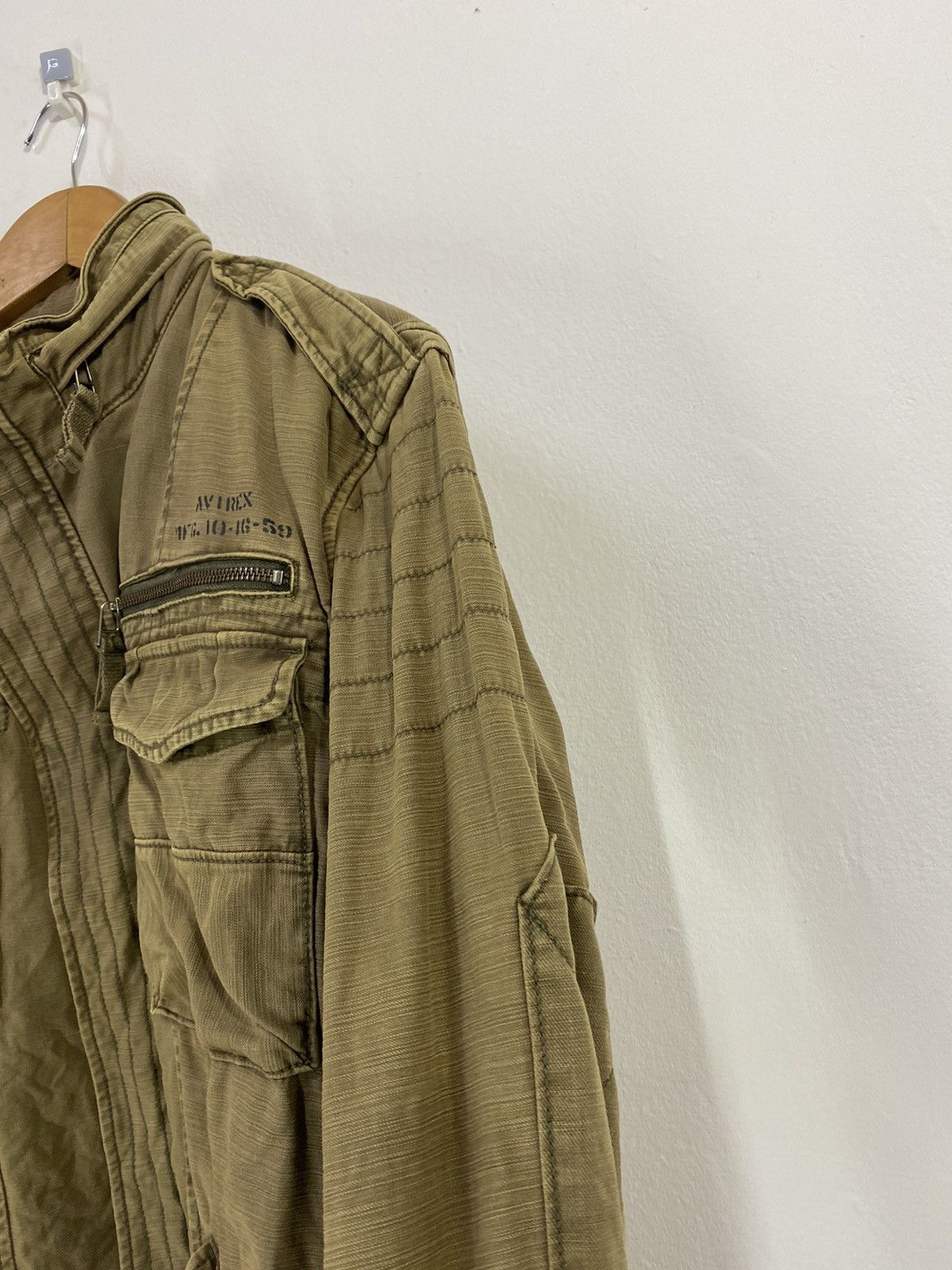 Avirex Avirex MFG Military Jacket Tactical Utility Pocket Design Size US XL / EU 56 / 4 - 7 Thumbnail