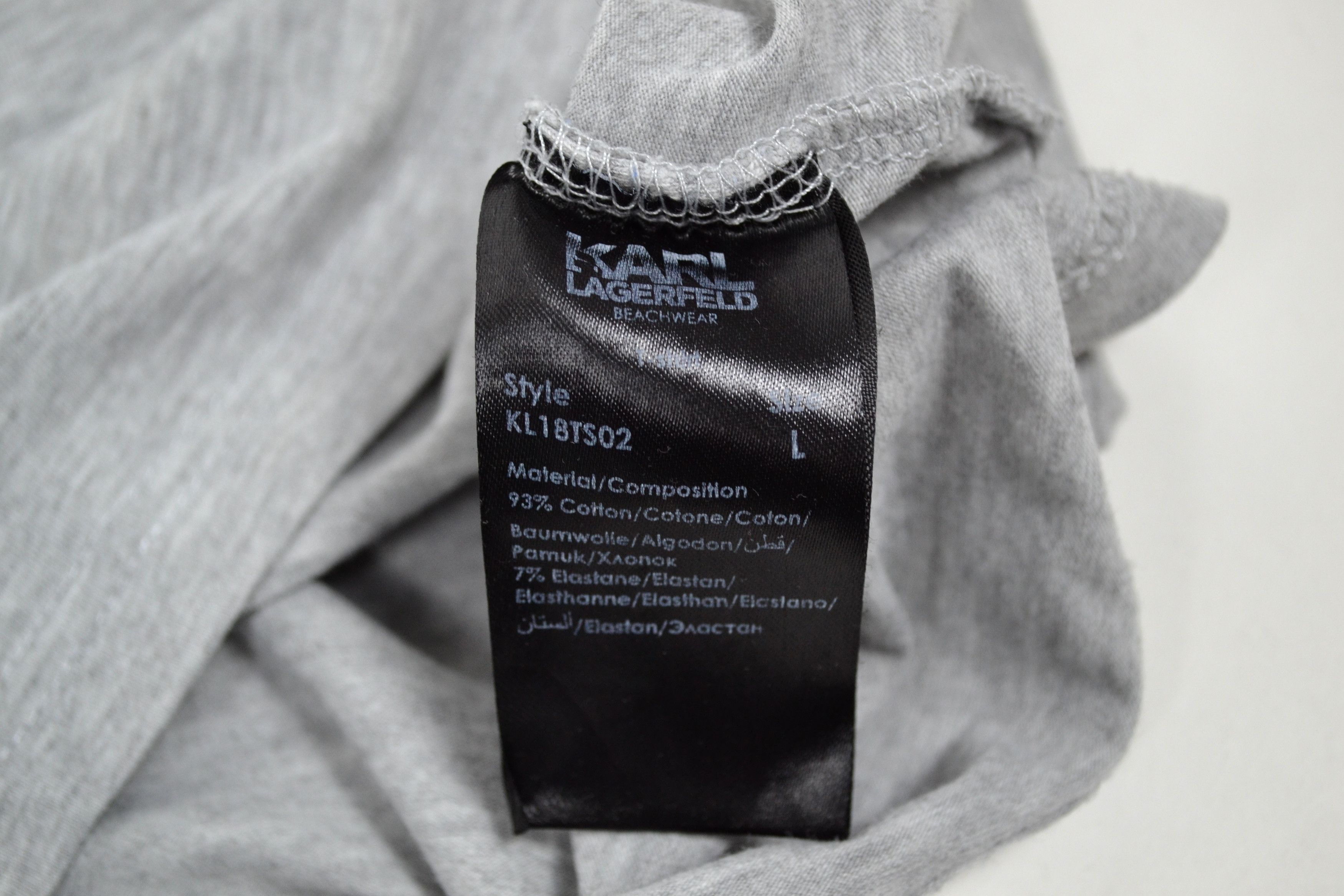 Karl Lagerfeld Karl Lagerfeld BeachWear T-shirt Size US L / EU 52-54 / 3 - 8 Thumbnail