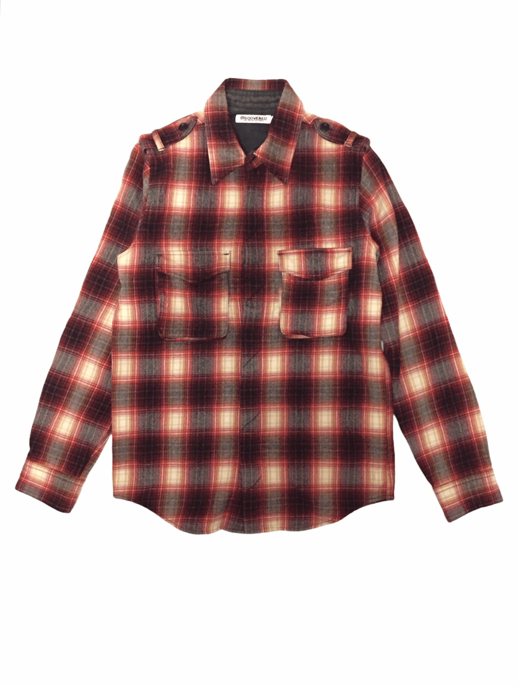 DISCOVERED Discovered japan tartan Cobain travis scott flannel Size US S / EU 44-46 / 1 - 2 Thumbnail