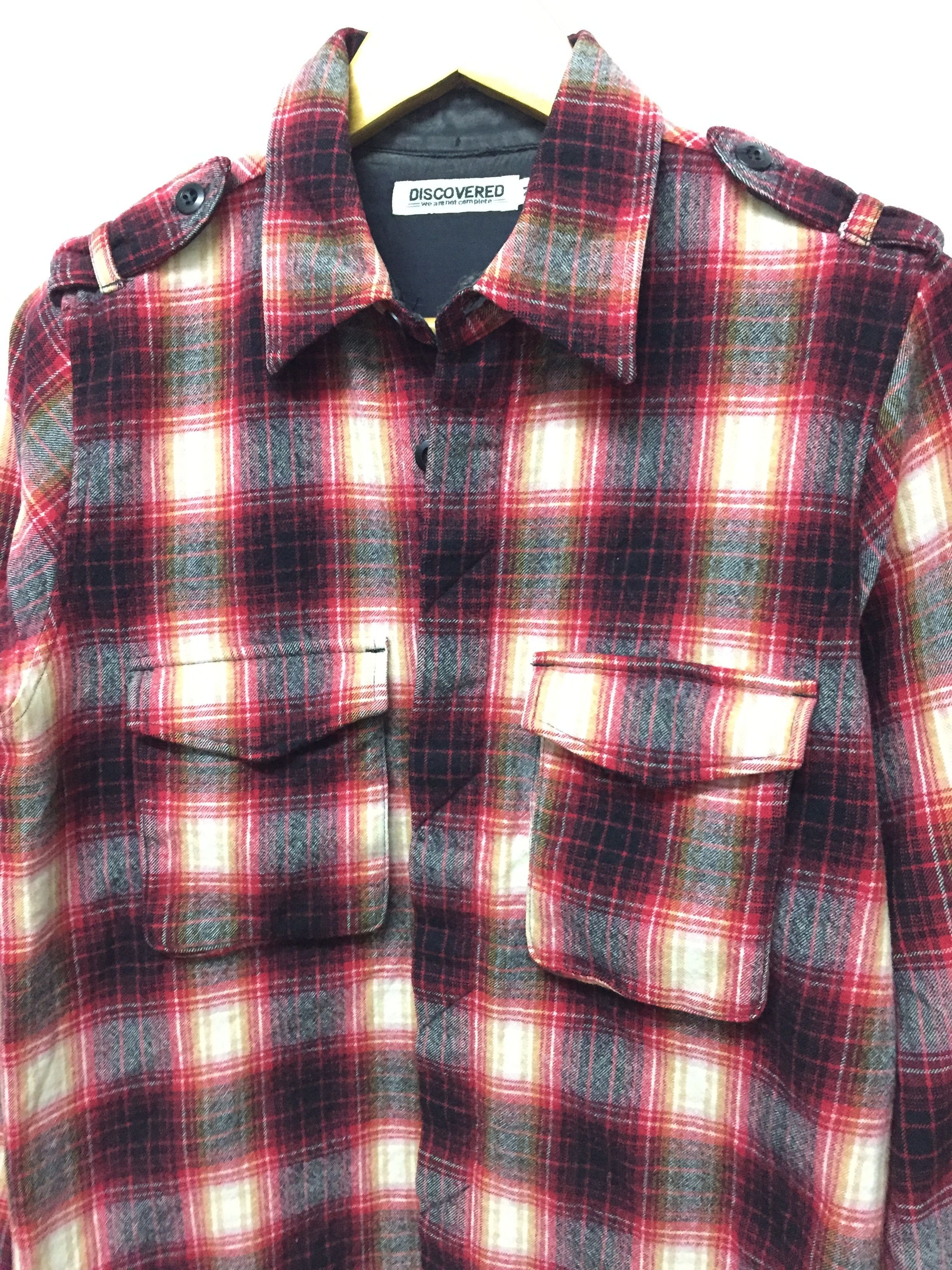 DISCOVERED Discovered japan tartan Cobain travis scott flannel Size US S / EU 44-46 / 1 - 5 Thumbnail