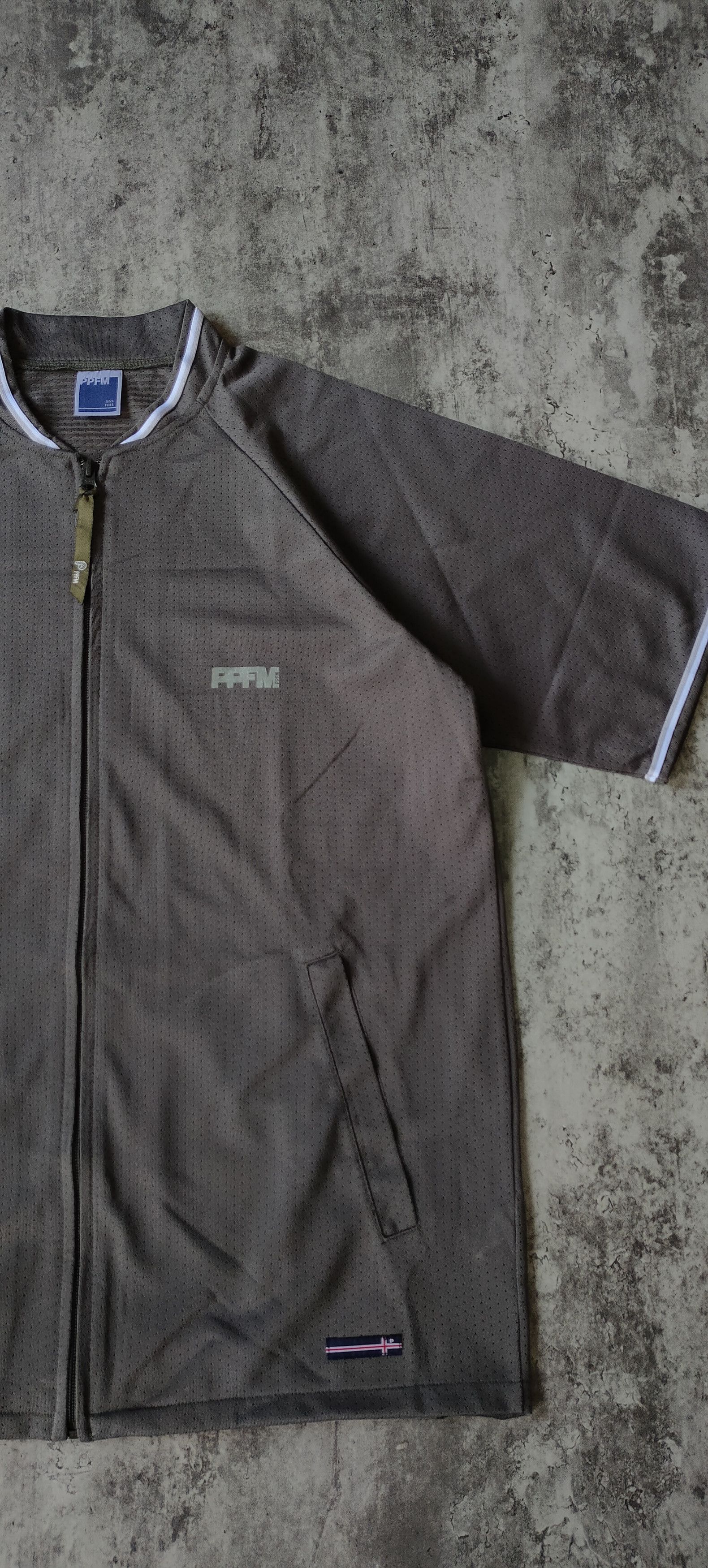 Japanese Brand × PPFM Vintage PPFM Japanese brand shirt jersey big logo Size US L / EU 52-54 / 3 - 4 Thumbnail