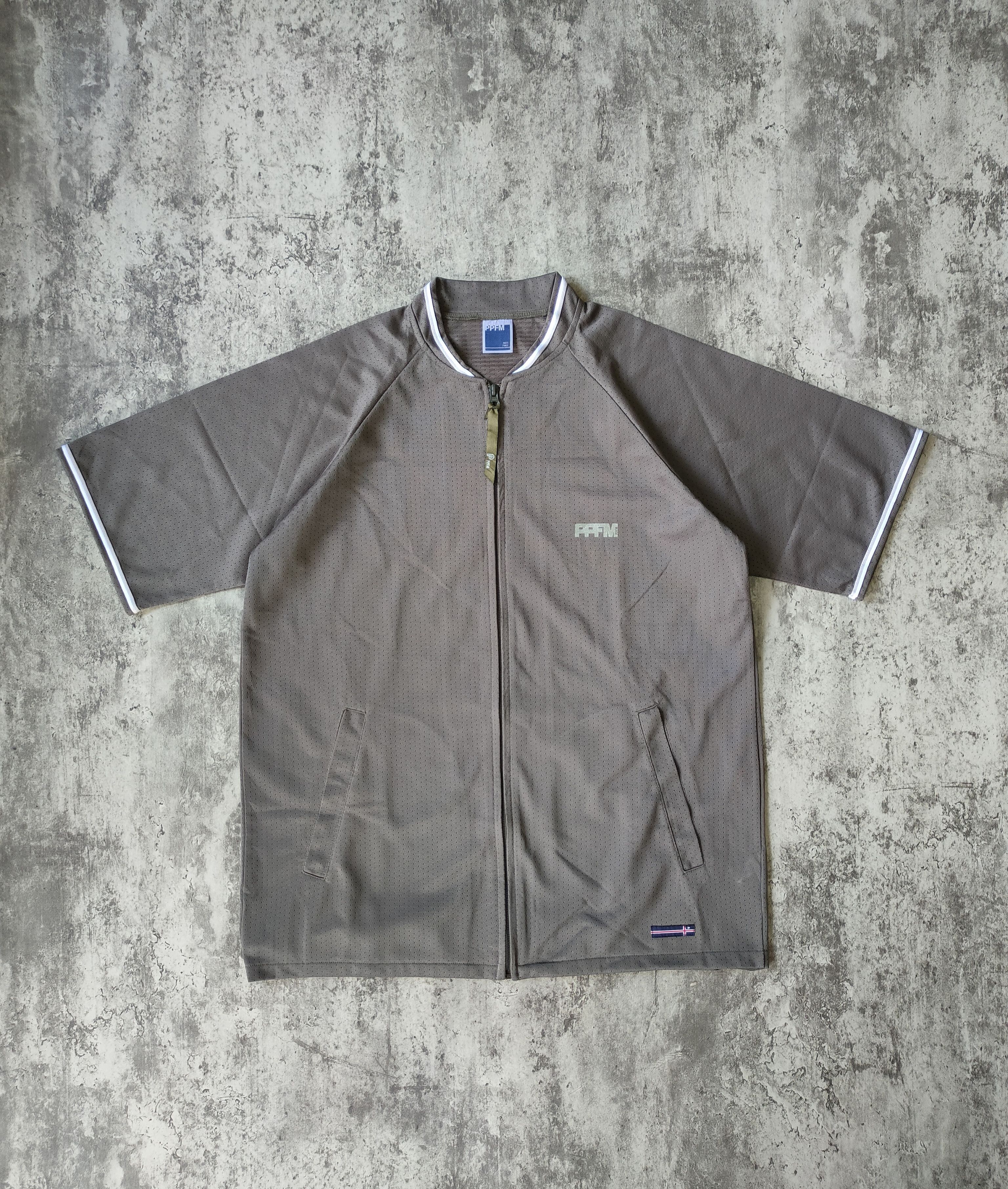 Japanese Brand × PPFM Vintage PPFM Japanese brand shirt jersey big logo Size US L / EU 52-54 / 3 - 2 Thumbnail