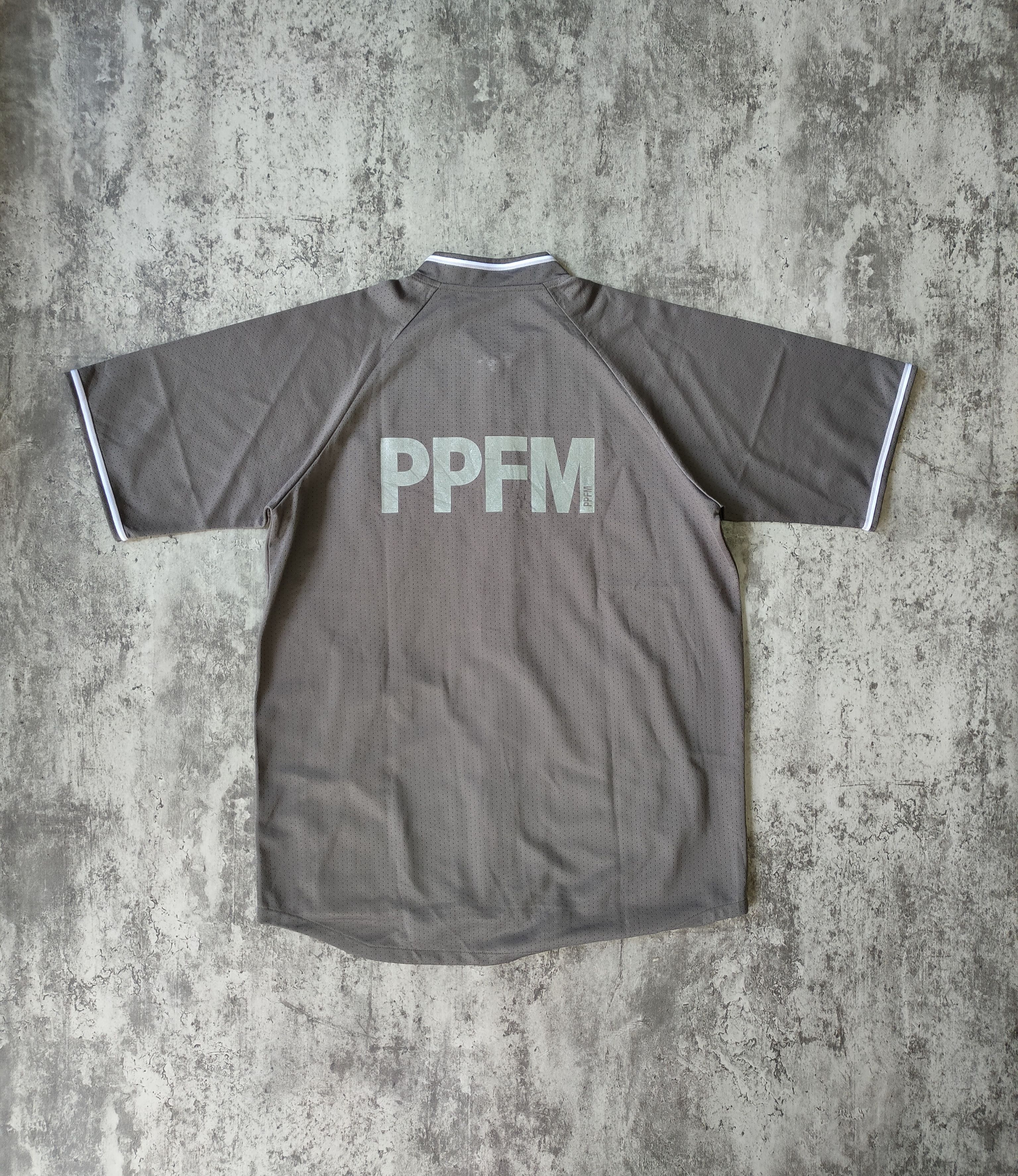 Japanese Brand × PPFM Vintage PPFM Japanese brand shirt jersey big logo Size US L / EU 52-54 / 3 - 1 Thumbnail